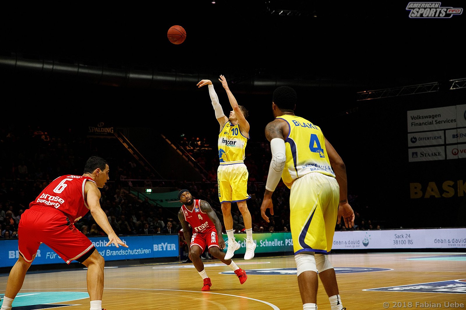 BBL: Basketball Löwen Braunschweig vs Brose Baskets Bamberg 92:66 04.11.2018