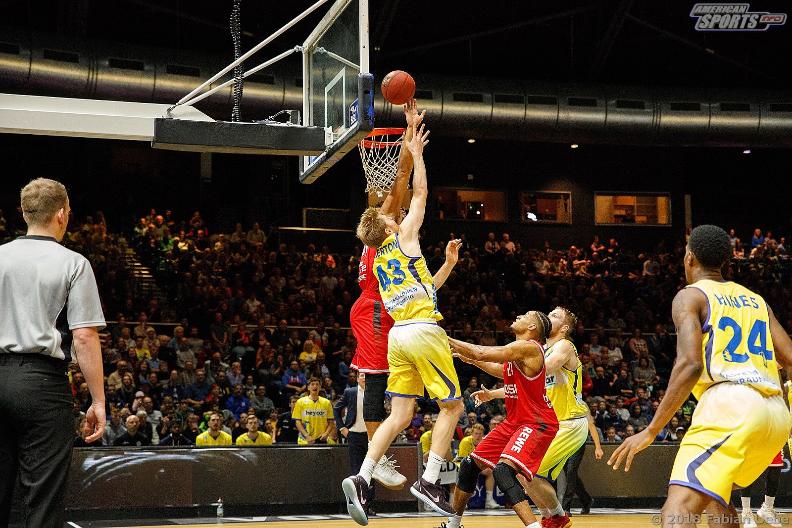 BBL: Basketball Löwen Braunschweig vs Brose Baskets Bamberg 92:66 04.11.2018