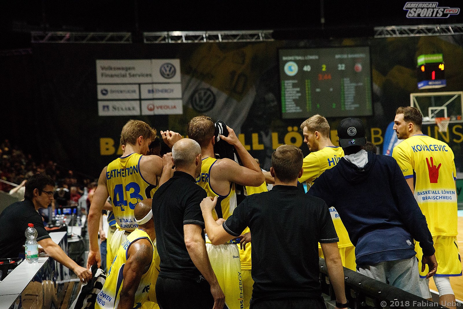 BBL: Basketball Löwen Braunschweig vs Brose Baskets Bamberg 92:66 04.11.2018