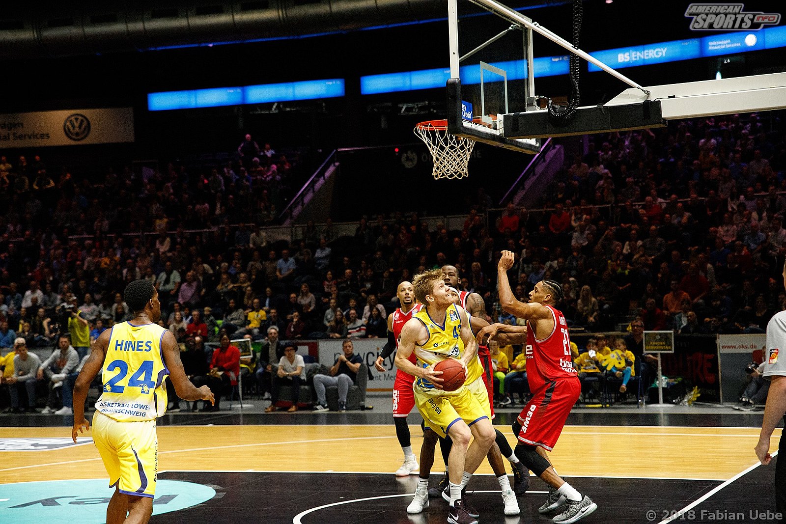 BBL: Basketball Löwen Braunschweig vs Brose Baskets Bamberg 92:66 04.11.2018