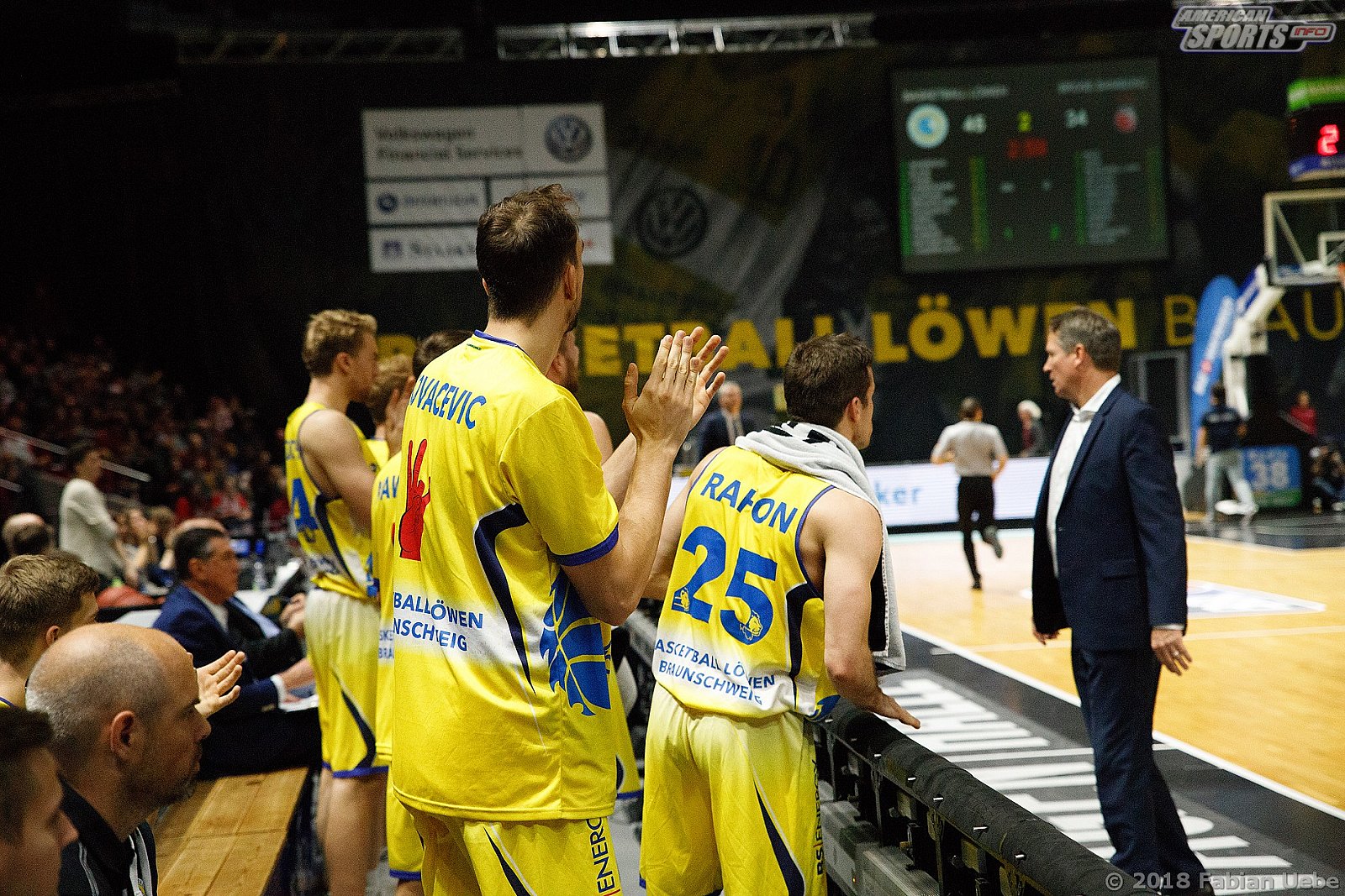 BBL: Basketball Löwen Braunschweig vs Brose Baskets Bamberg 92:66 04.11.2018