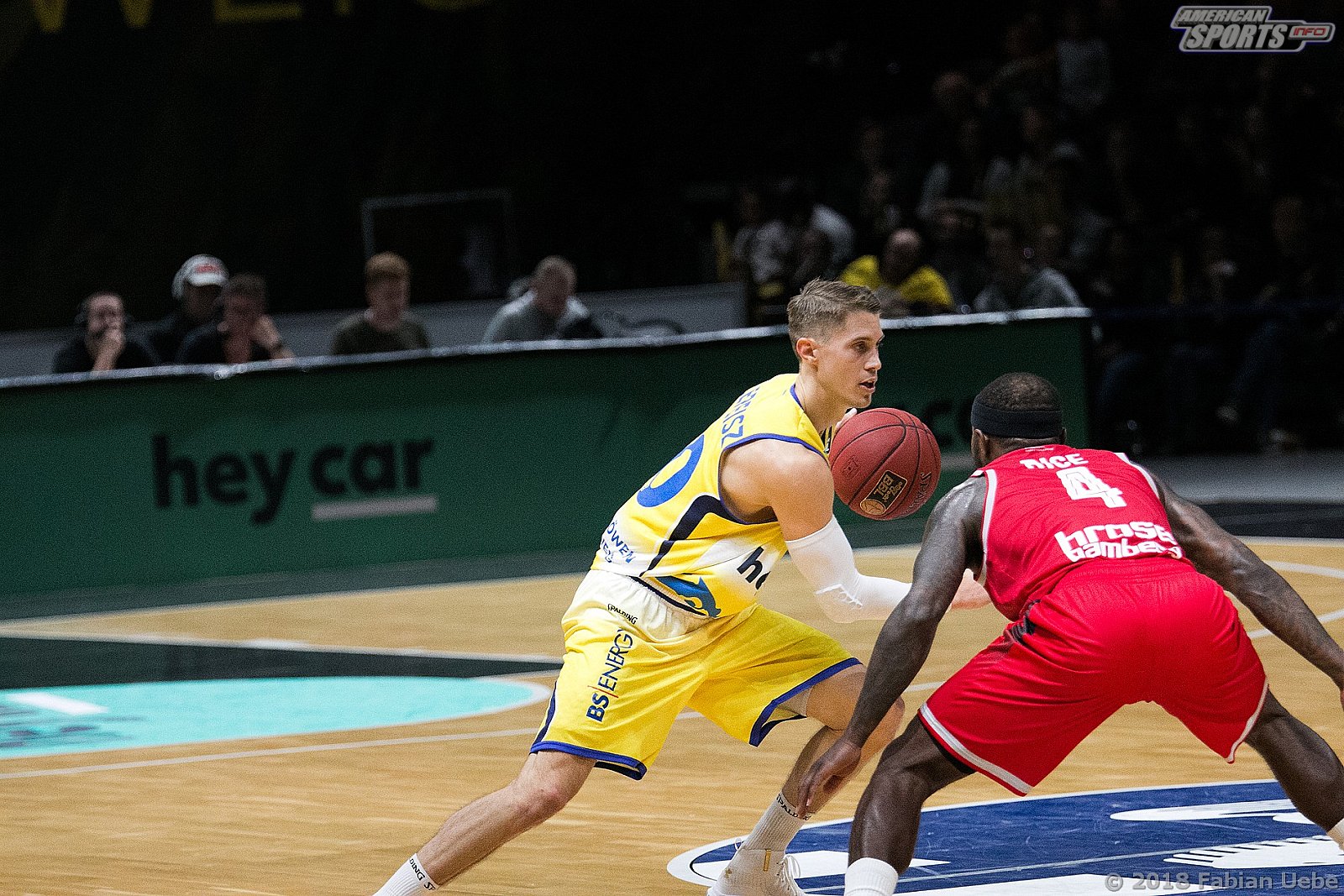 BBL: Basketball Löwen Braunschweig vs Brose Baskets Bamberg 92:66 04.11.2018