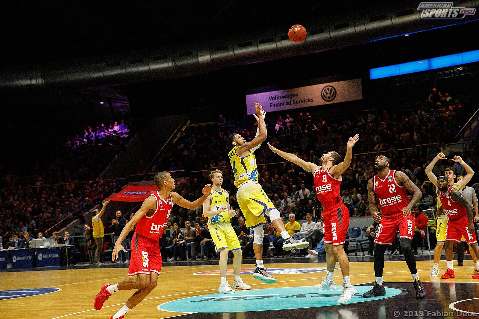 BBL: Basketball Löwen Braunschweig vs Brose Baskets Bamberg 92:66 04.11.2018
