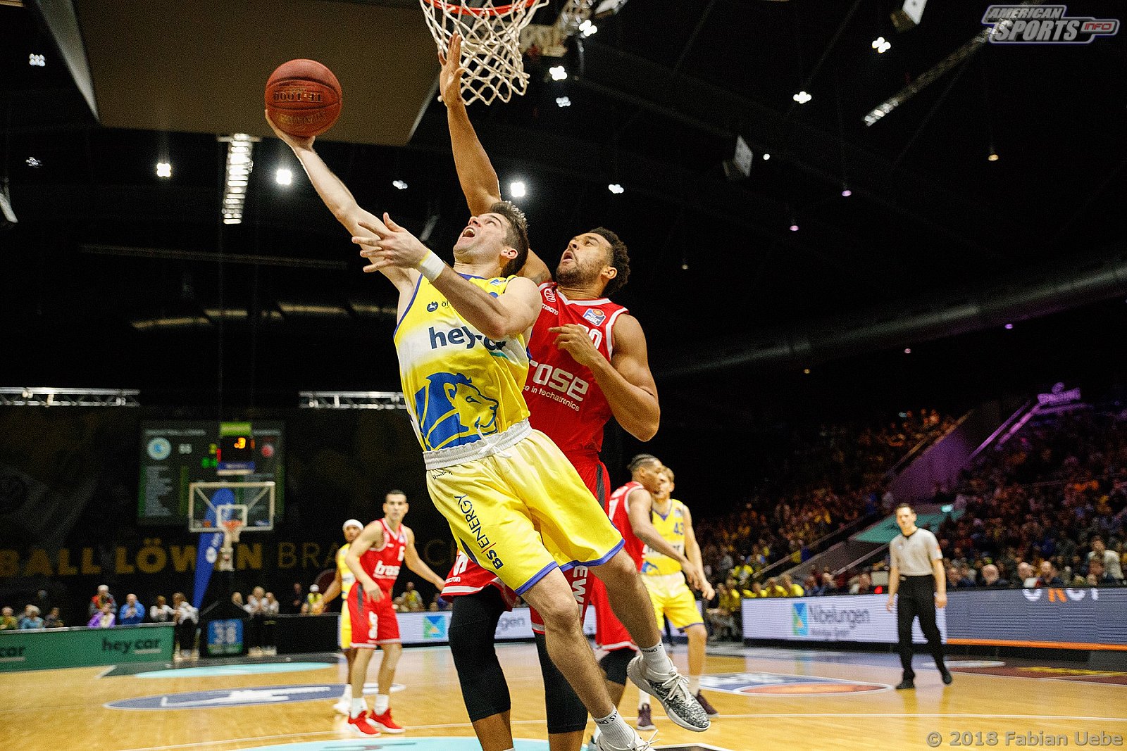 BBL: Basketball Löwen Braunschweig vs Brose Baskets Bamberg 92:66 04.11.2018