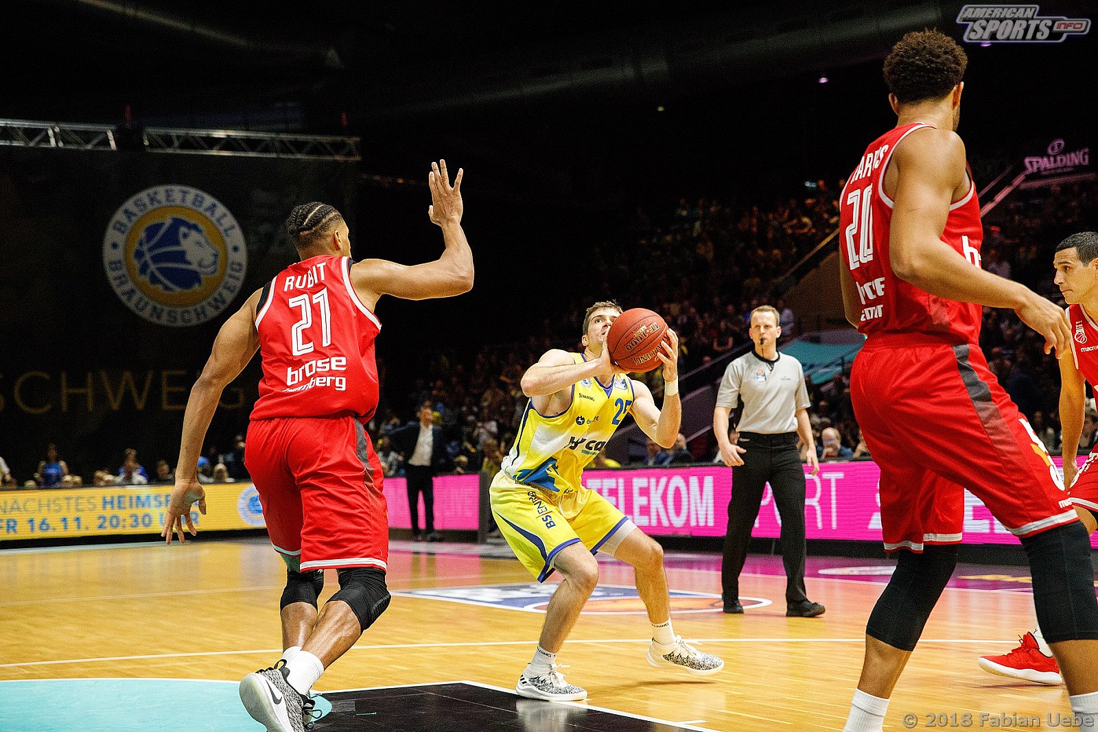 BBL: Basketball Löwen Braunschweig vs Brose Baskets Bamberg 92:66 04.11.2018