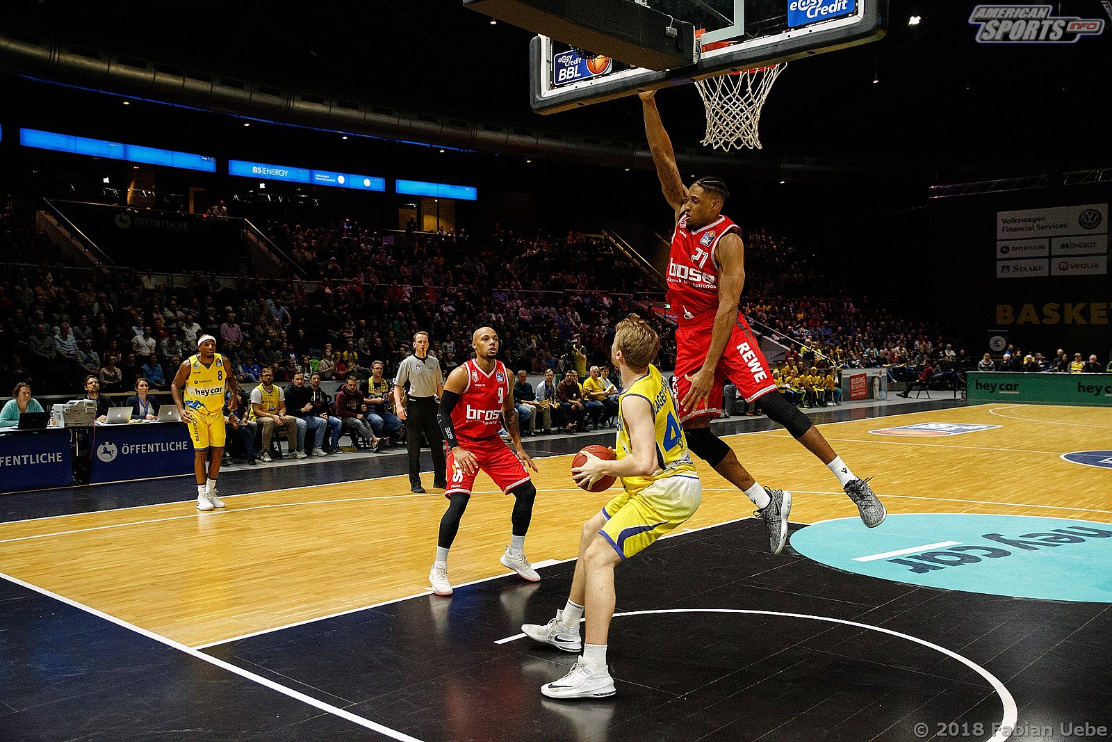BBL: Basketball Löwen Braunschweig vs Brose Baskets Bamberg 92:66 04.11.2018