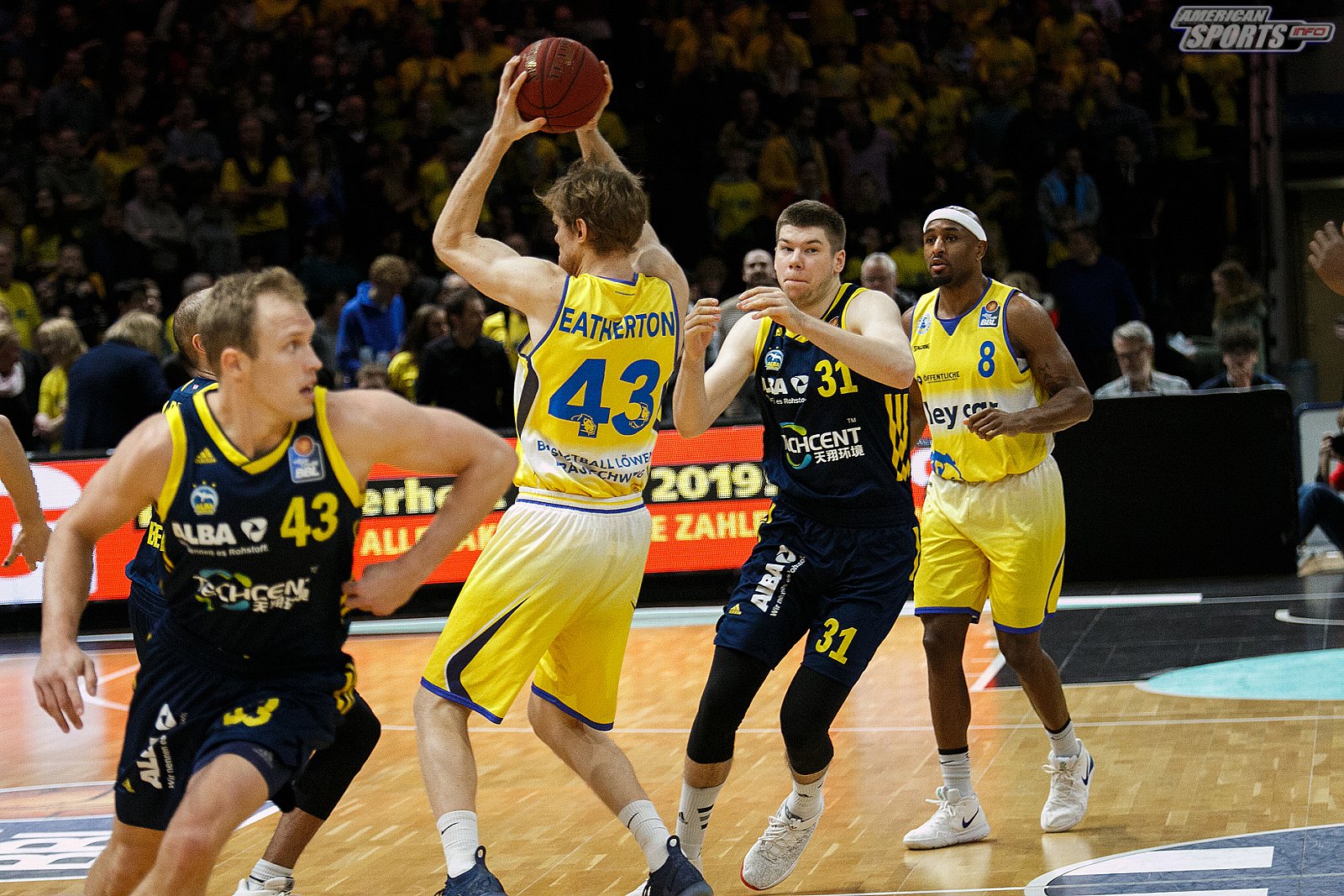 BBL: Basketball Löwen Braunschweig vs ALBA Berlin 83:79 05.01.2019
