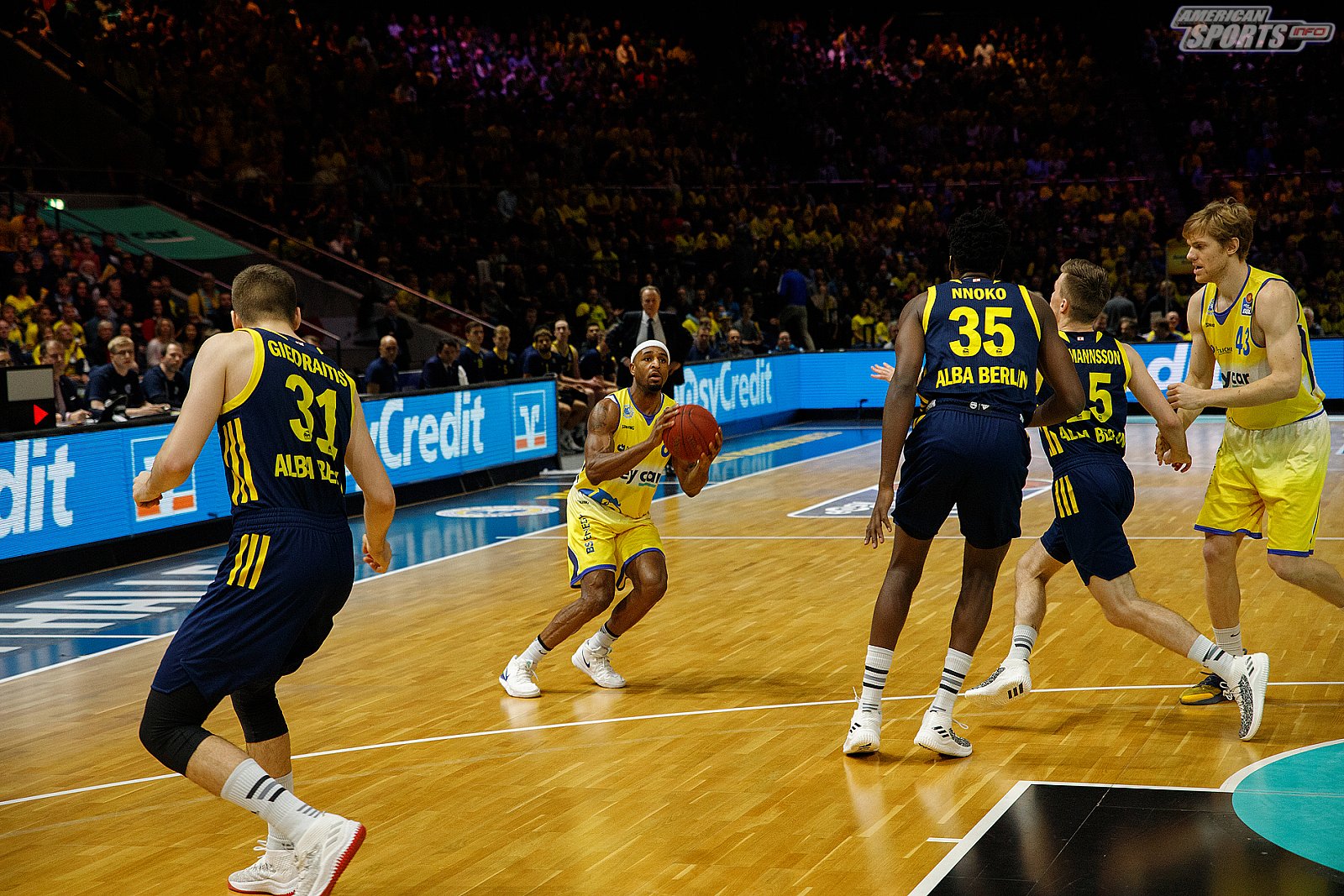 BBL: Basketball Löwen Braunschweig vs ALBA Berlin 83:79 05.01.2019