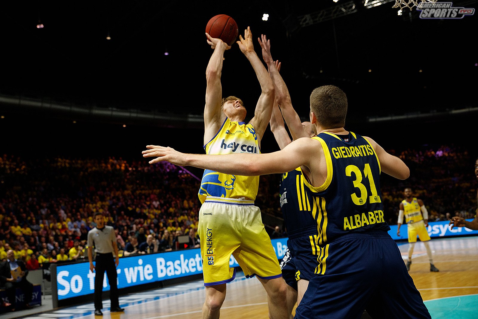 BBL: Basketball Löwen Braunschweig vs ALBA Berlin 83:79 05.01.2019