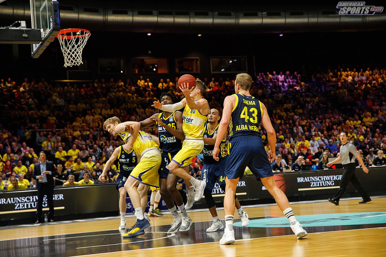 BBL: Basketball Löwen Braunschweig vs ALBA Berlin 83:79 05.01.2019