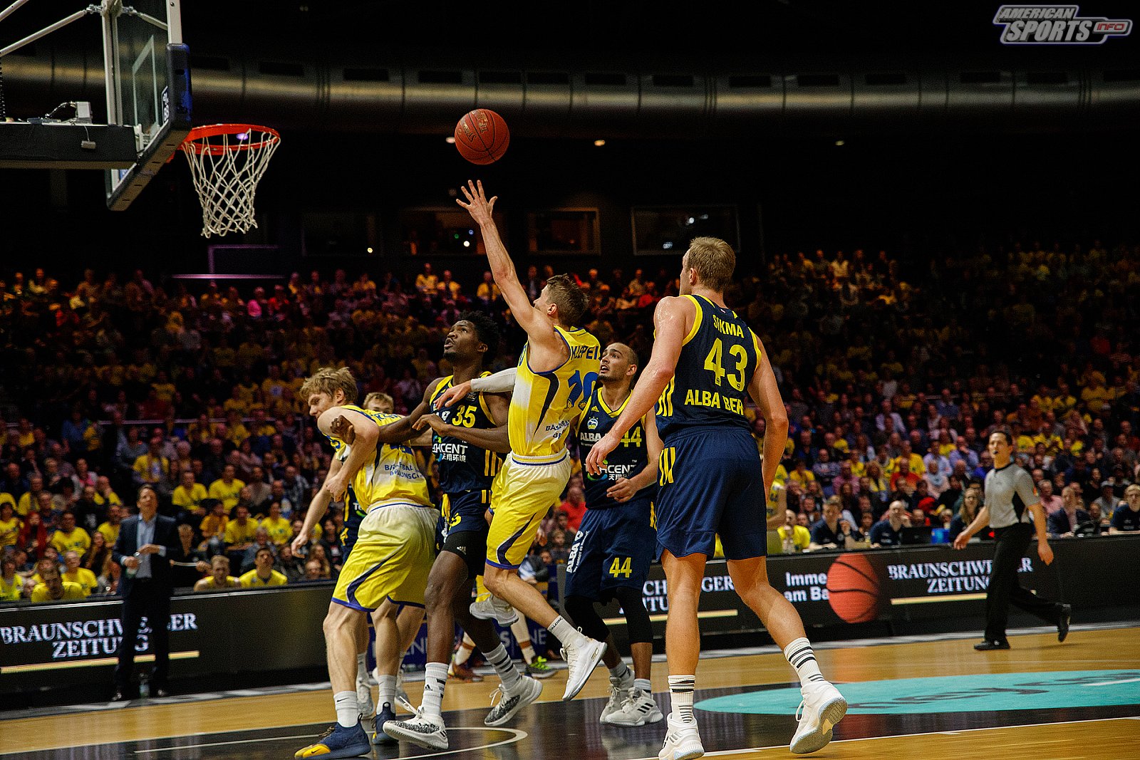 BBL: Basketball Löwen Braunschweig vs ALBA Berlin 83:79 05.01.2019