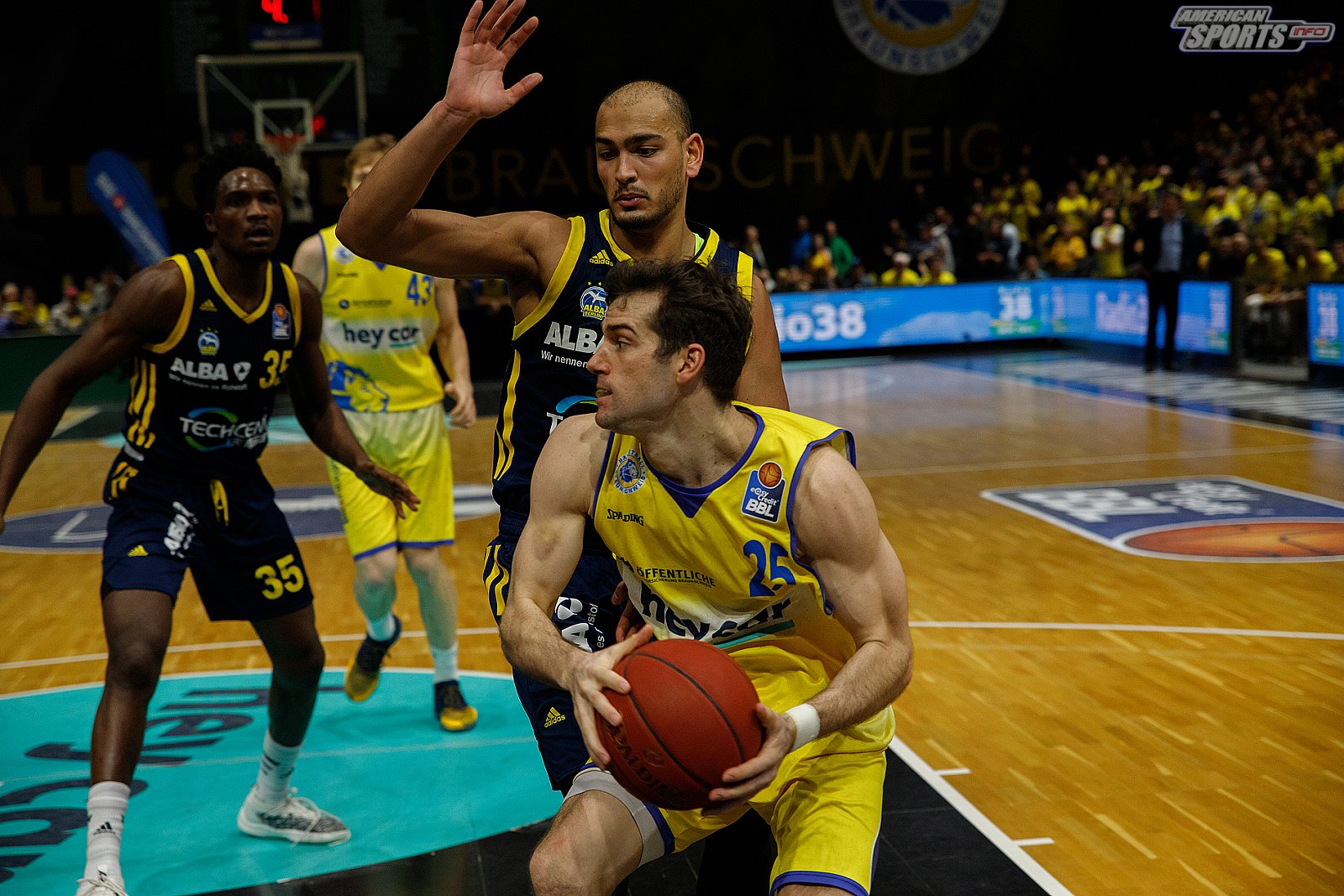 BBL: Basketball Löwen Braunschweig vs ALBA Berlin 83:79 05.01.2019