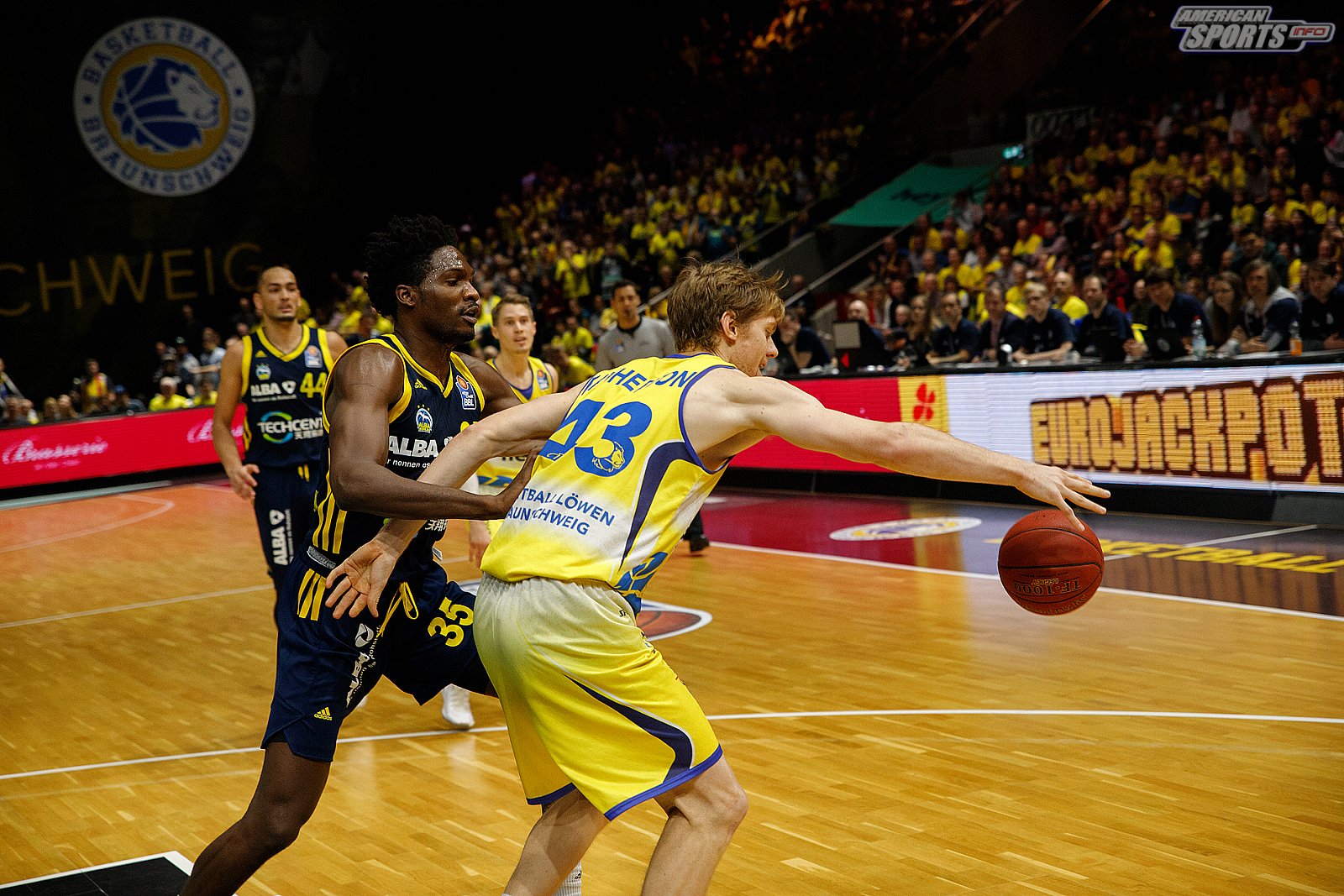 BBL: Basketball Löwen Braunschweig vs ALBA Berlin 83:79 05.01.2019