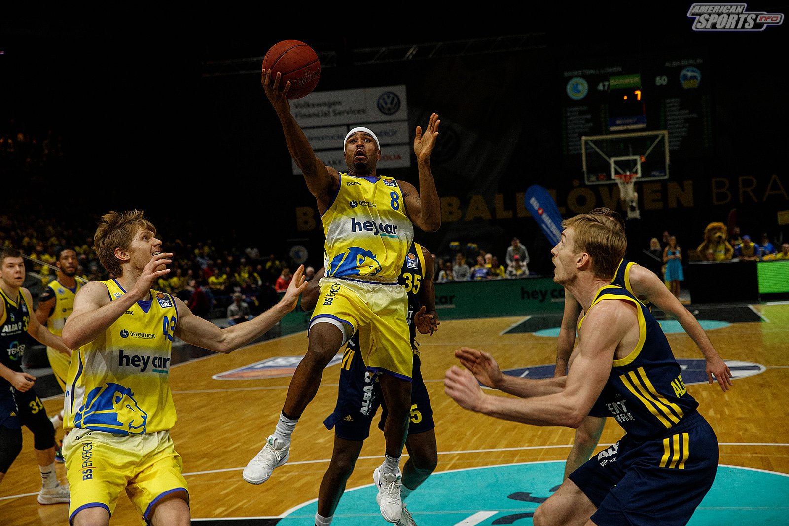 BBL: Basketball Löwen Braunschweig vs ALBA Berlin 83:79 05.01.2019