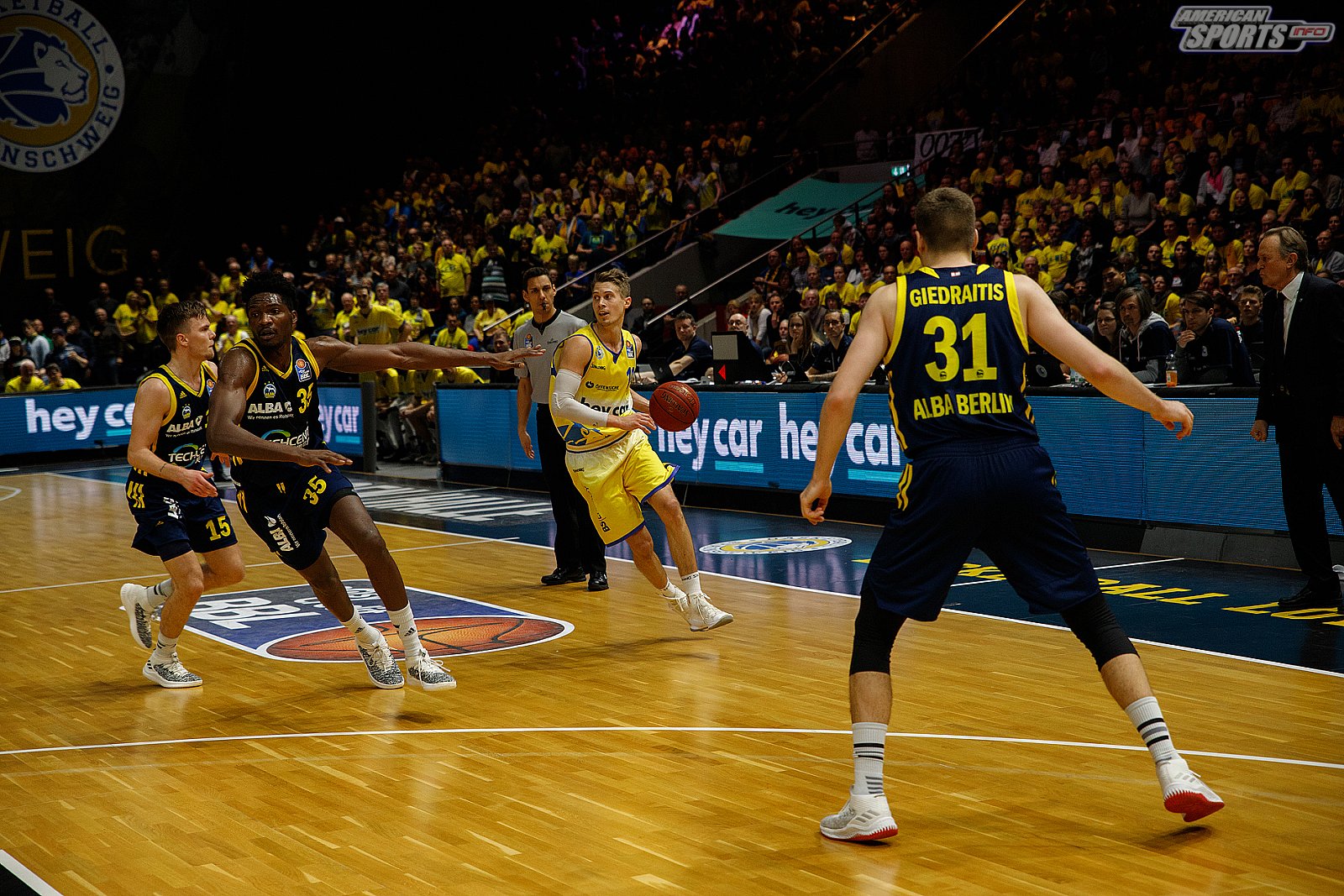 BBL: Basketball Löwen Braunschweig vs ALBA Berlin 83:79 05.01.2019