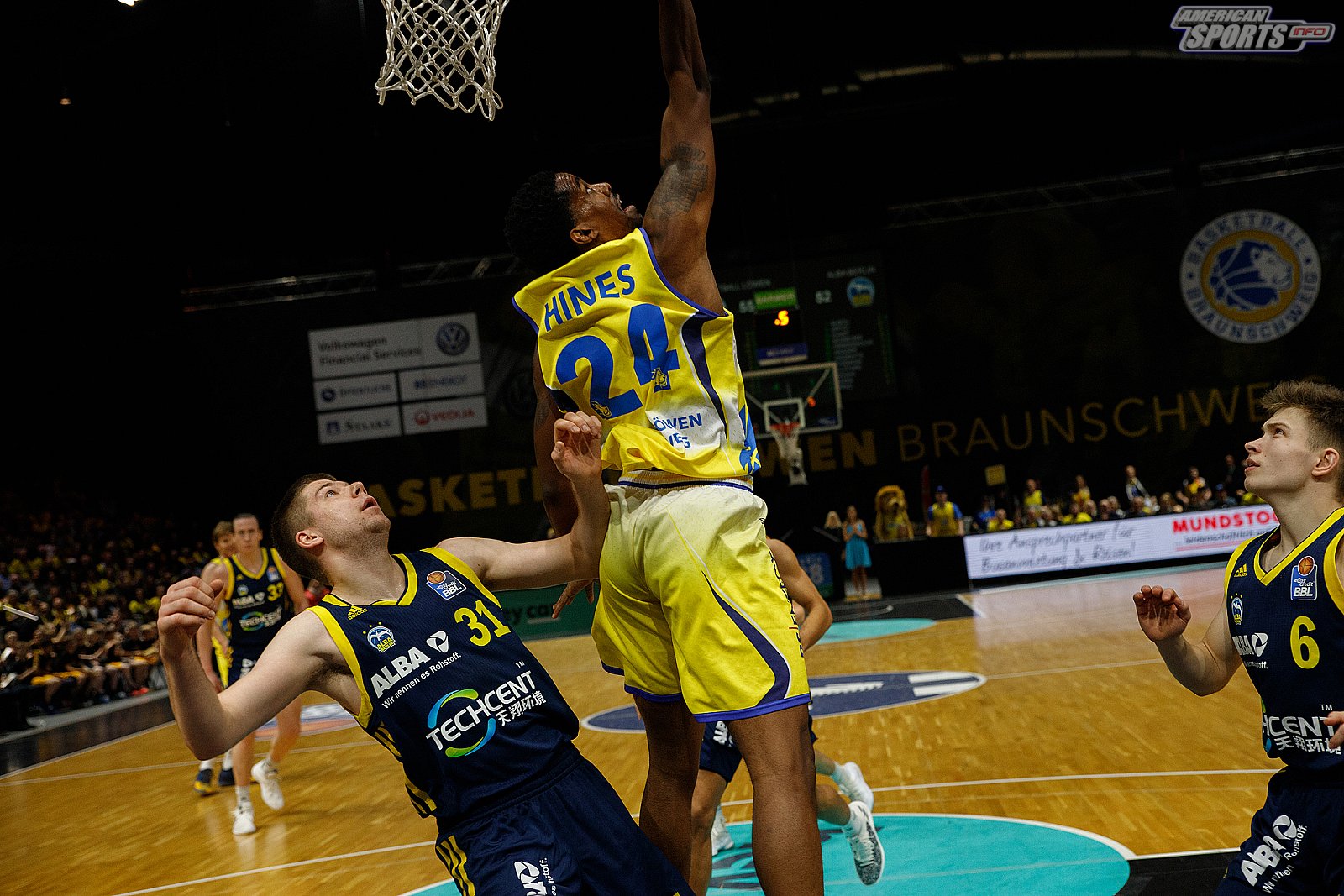 BBL: Basketball Löwen Braunschweig vs ALBA Berlin 83:79 05.01.2019