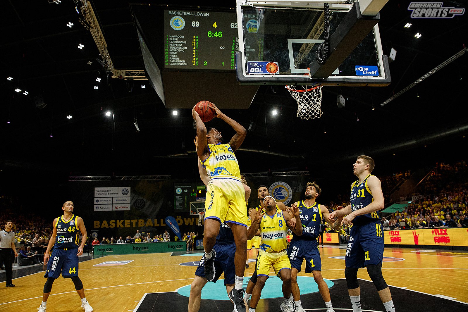 BBL: Basketball Löwen Braunschweig vs ALBA Berlin 83:79 05.01.2019