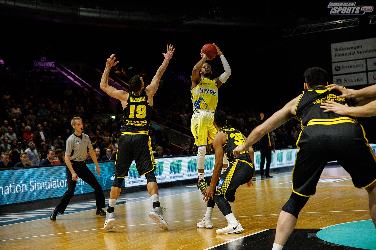 BBL: Basketball Löwen Braunschweig vs MHP Riesen Ludwigsburg 100:99 09.12.2018