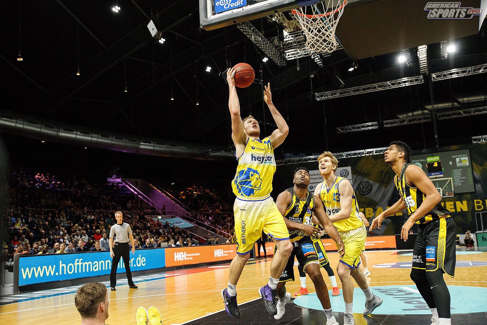 BBL: Basketball Löwen Braunschweig vs MHP Riesen Ludwigsburg 100:99 09.12.2018