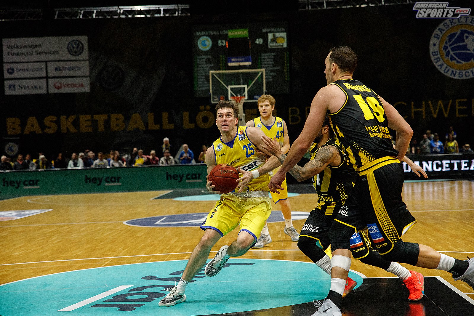 BBL: Basketball Löwen Braunschweig vs MHP Riesen Ludwigsburg 100:99 09.12.2018