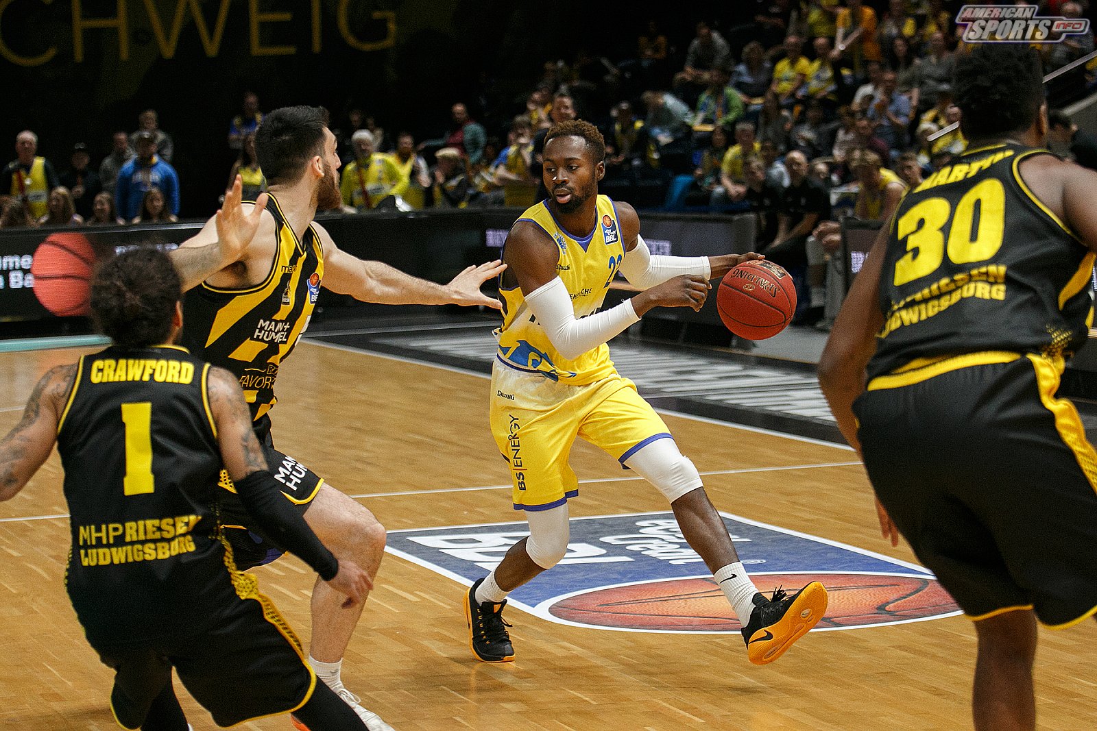 BBL: Basketball Löwen Braunschweig vs MHP Riesen Ludwigsburg 100:99 09.12.2018