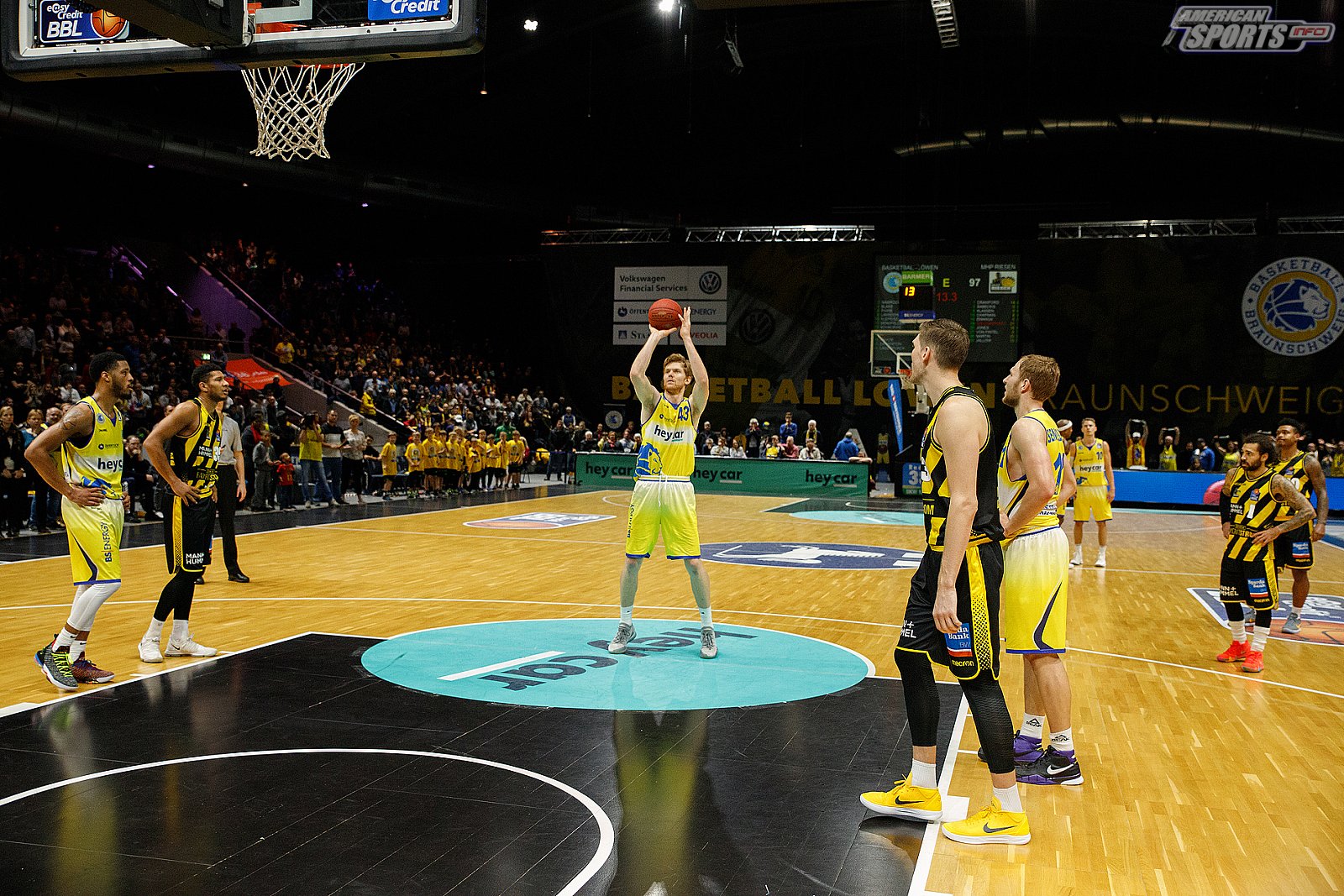 BBL: Basketball Löwen Braunschweig vs MHP Riesen Ludwigsburg 100:99 09.12.2018
