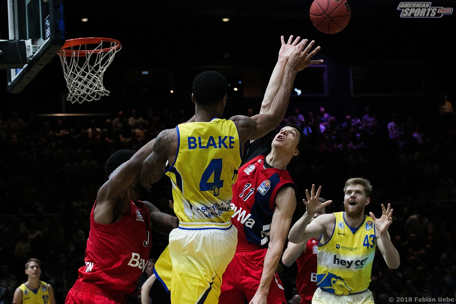 BBL: Basketball Löwen Braunschweig vs FC Bayern Basketball 61:87 14.10.2018