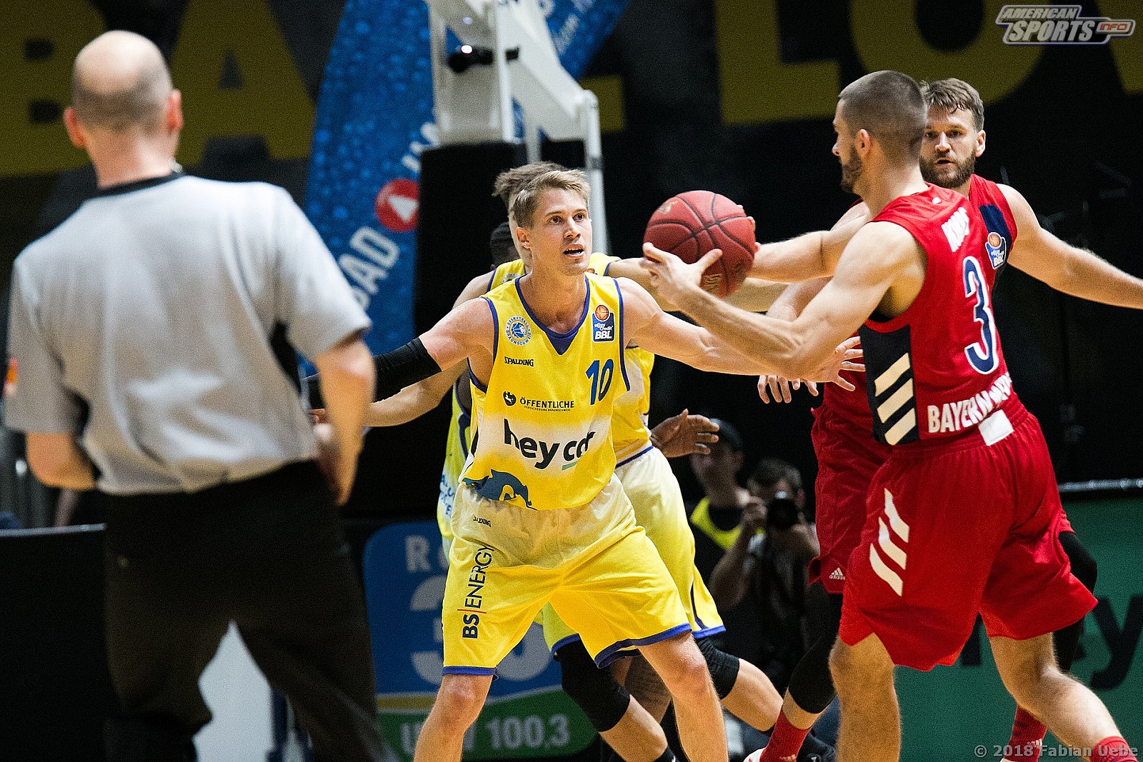 BBL: Basketball Löwen Braunschweig vs FC Bayern Basketball 61:87 14.10.2018