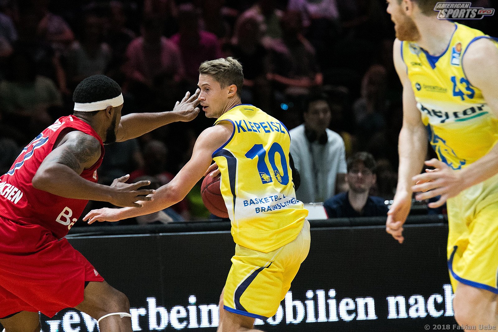 BBL: Basketball Löwen Braunschweig vs FC Bayern Basketball 61:87 14.10.2018