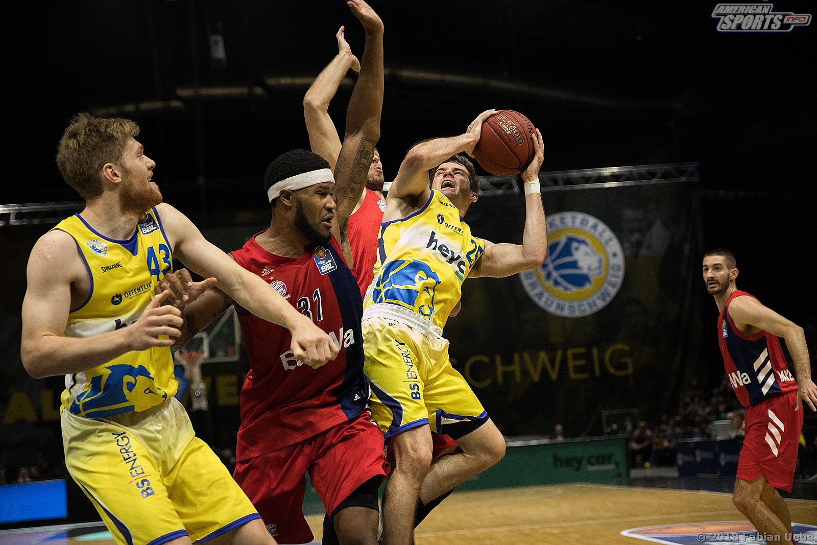 BBL: Basketball Löwen Braunschweig vs FC Bayern Basketball 61:87 14.10.2018