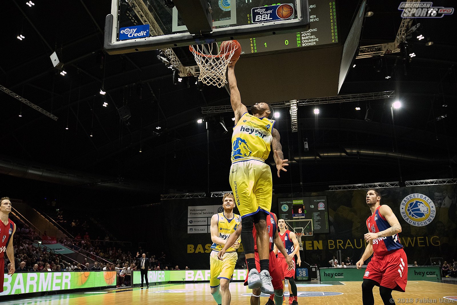 BBL: Basketball Löwen Braunschweig vs FC Bayern Basketball 61:87 14.10.2018