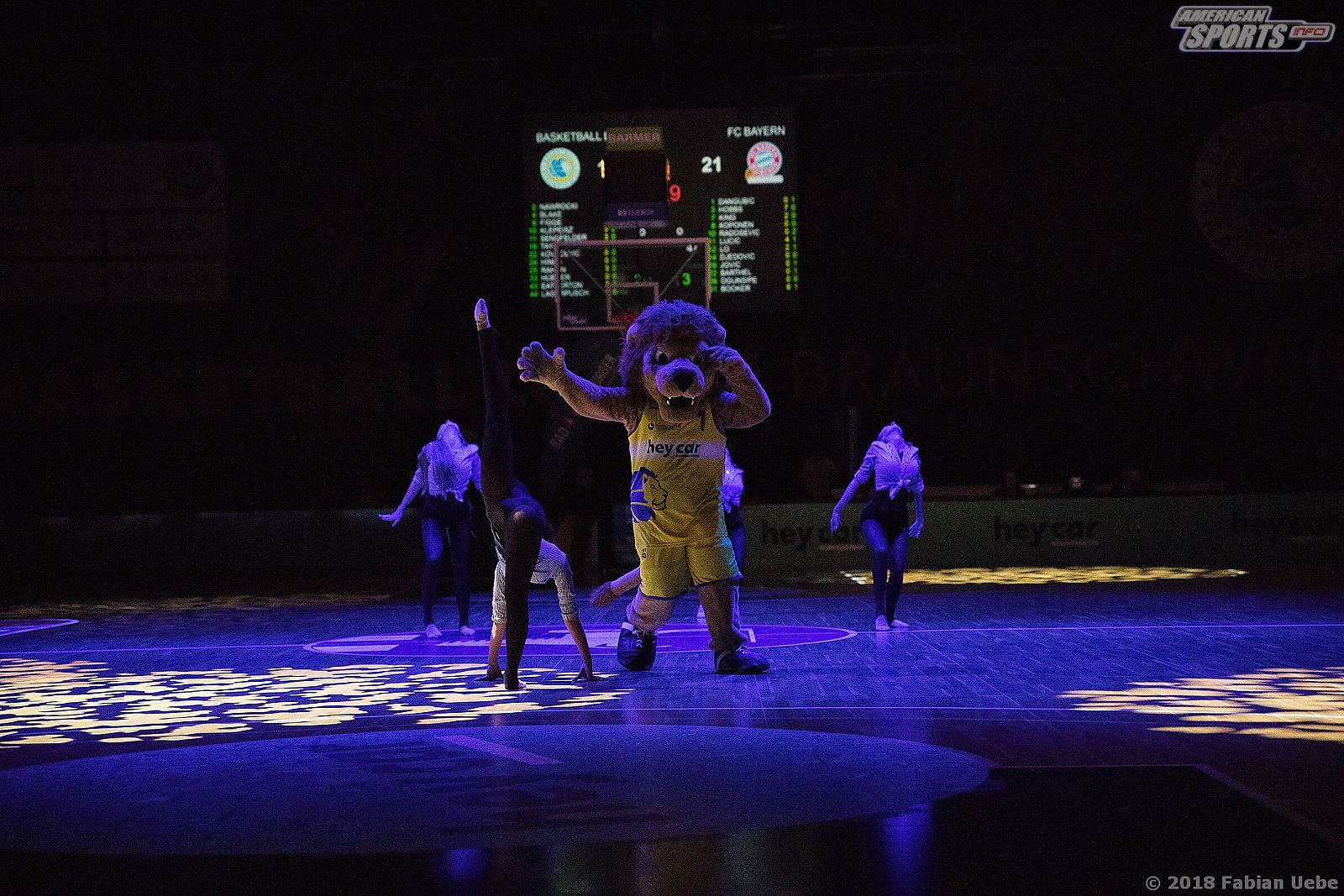 BBL: Basketball Löwen Braunschweig vs FC Bayern Basketball 61:87 14.10.2018