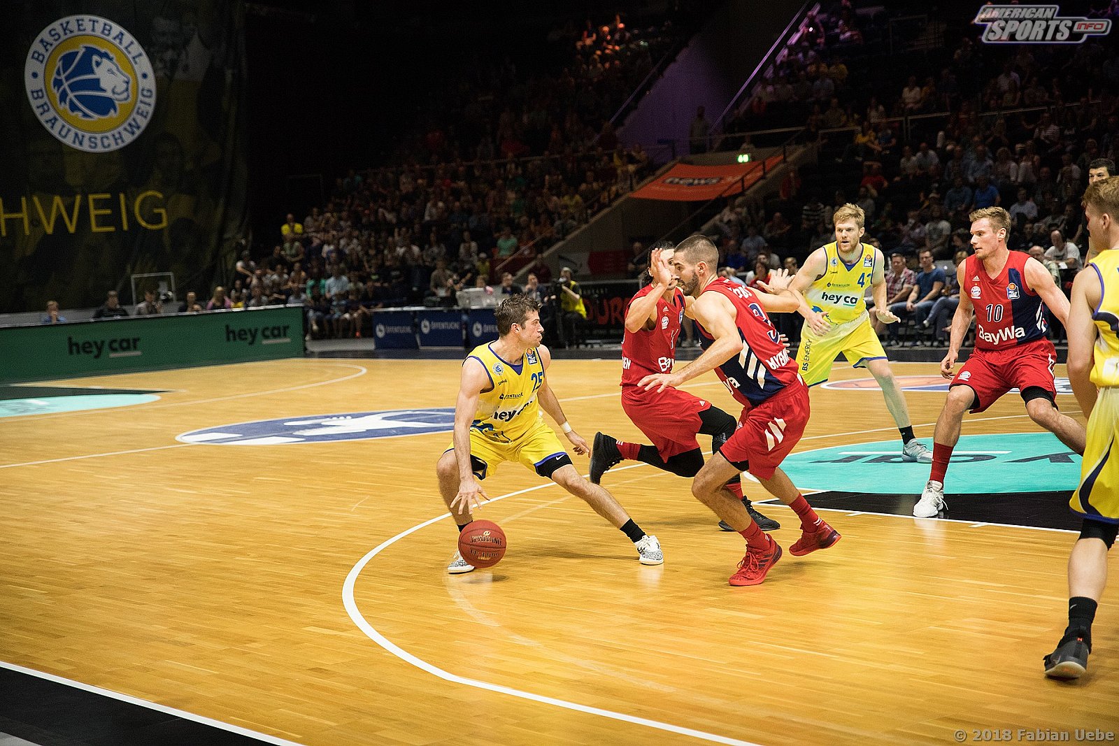 BBL: Basketball Löwen Braunschweig vs FC Bayern Basketball 61:87 14.10.2018