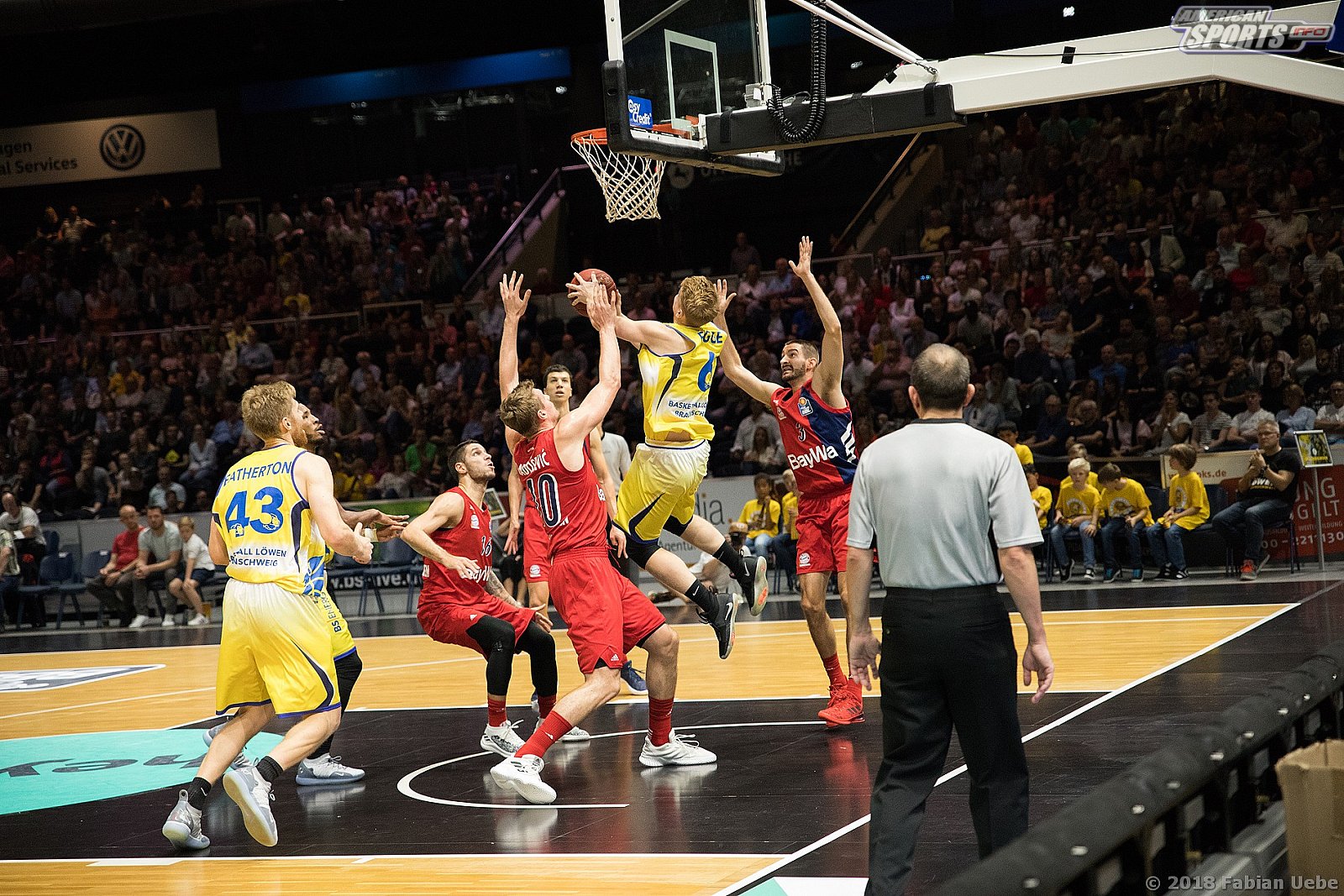 BBL: Basketball Löwen Braunschweig vs FC Bayern Basketball 61:87 14.10.2018