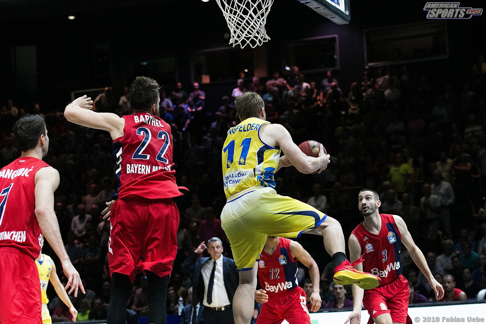 BBL: Basketball Löwen Braunschweig vs FC Bayern Basketball 61:87 14.10.2018