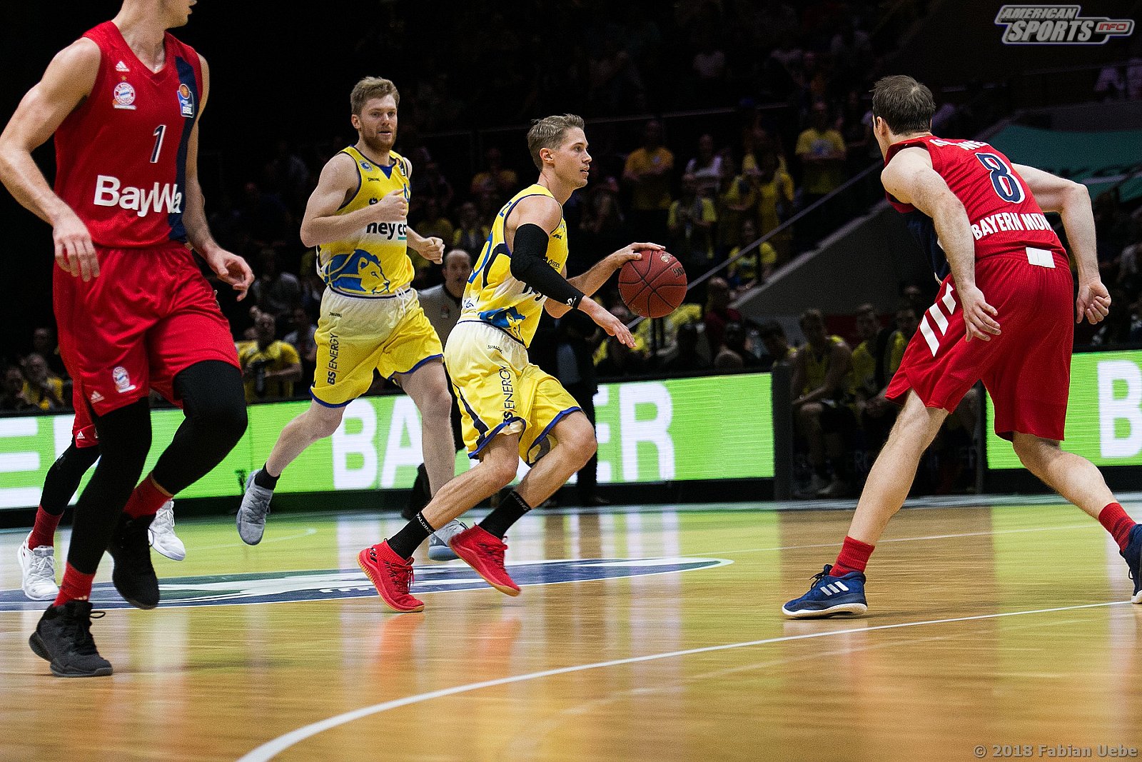 BBL: Basketball Löwen Braunschweig vs FC Bayern Basketball 61:87 14.10.2018