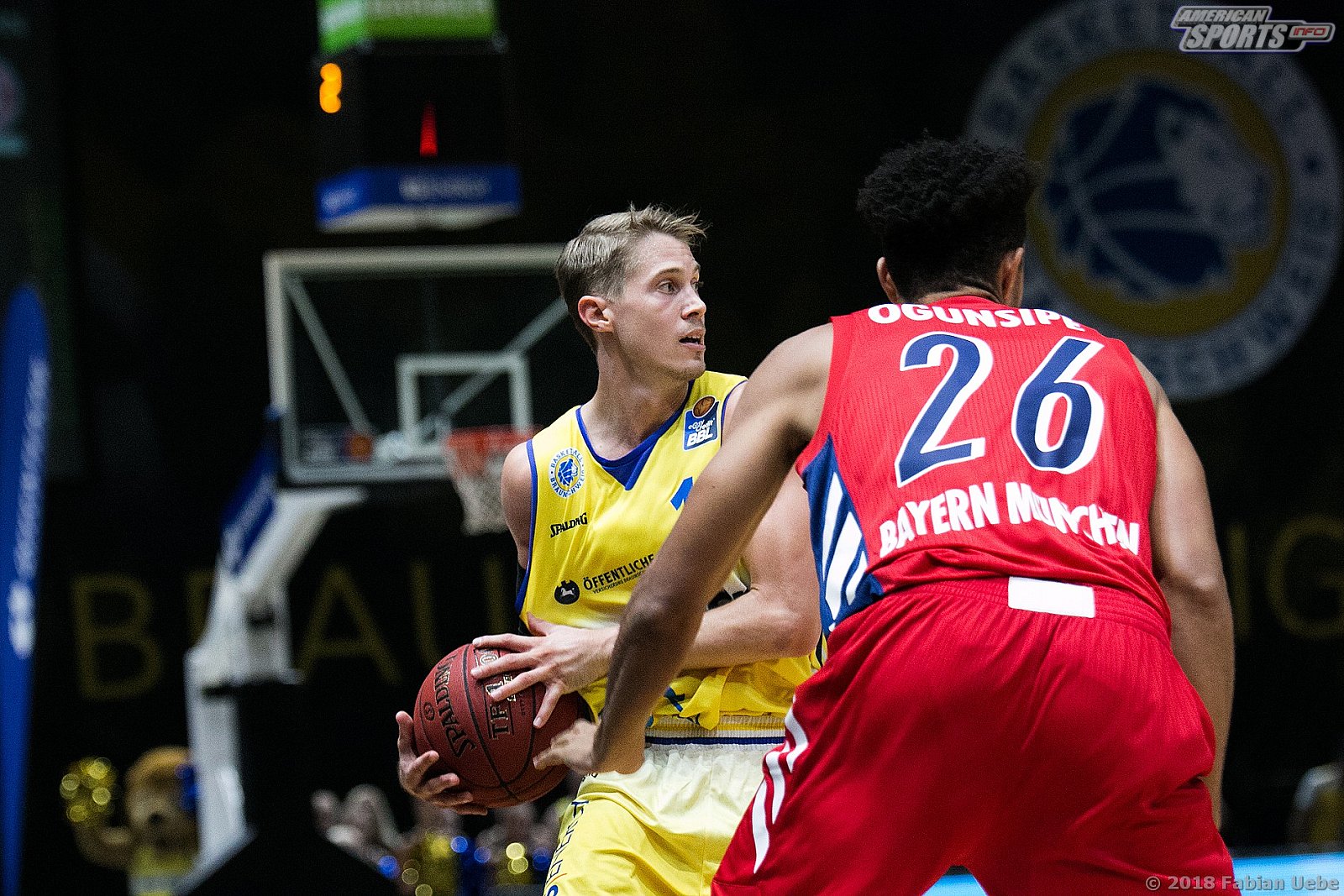 BBL: Basketball Löwen Braunschweig vs FC Bayern Basketball 61:87 14.10.2018