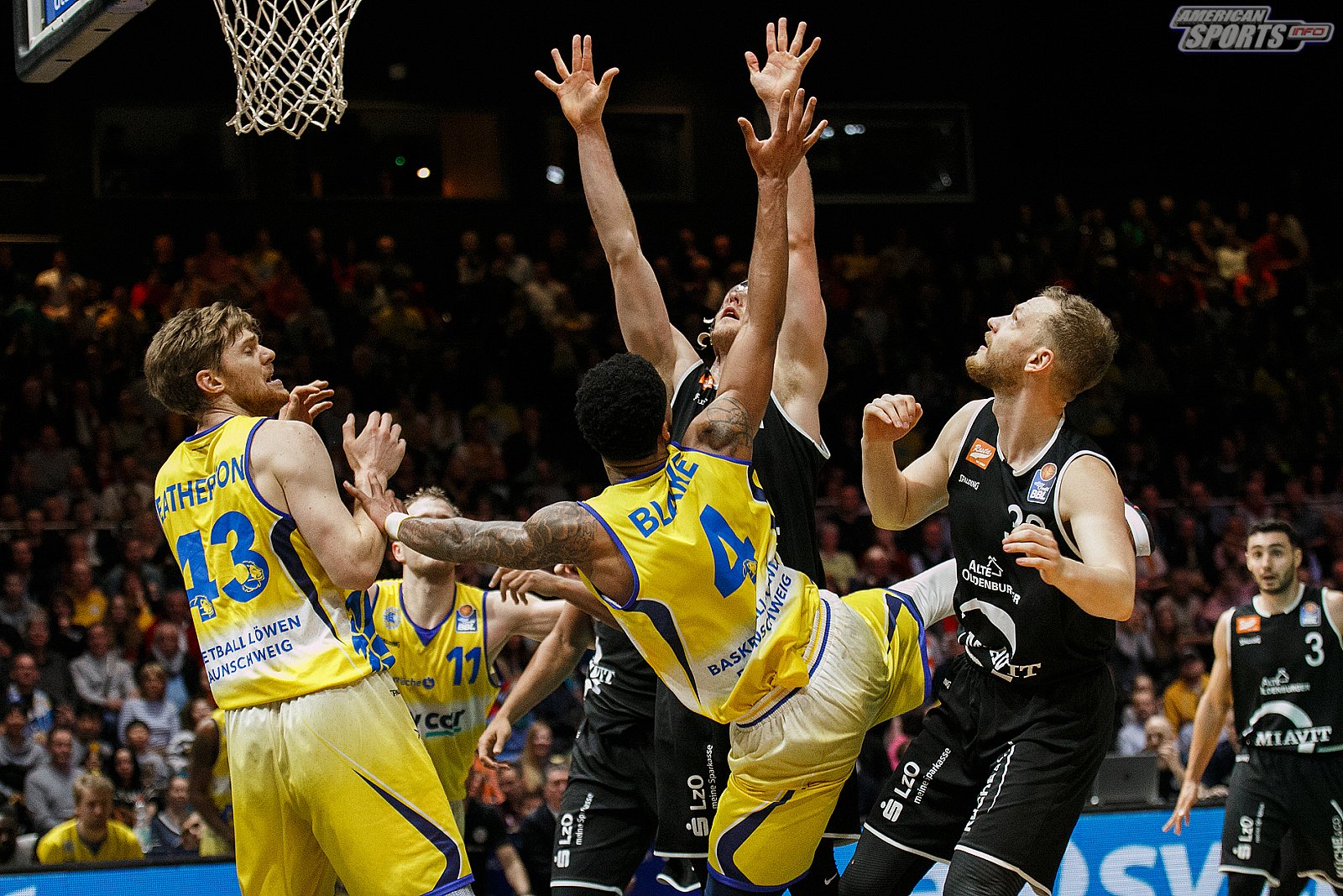 BBL: Basketball Löwen Braunschweig vs. Rasta Vechta 85:88 16.03.2019
