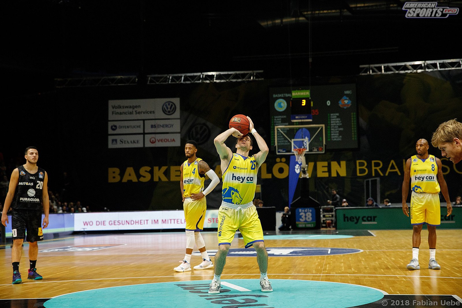 BBL: Basketball Löwen Braunschweig vs Mitteldeutscher BC 75:63 16.11.2018