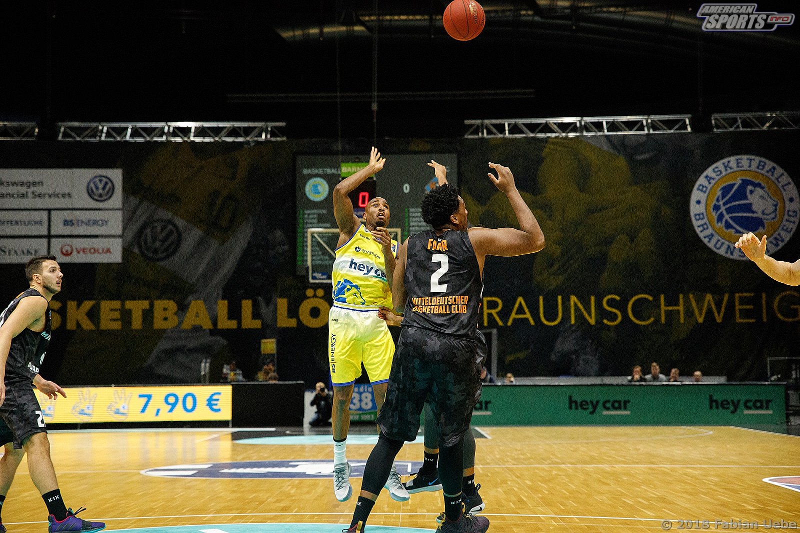 BBL: Basketball Löwen Braunschweig vs Mitteldeutscher BC 75:63 16.11.2018
