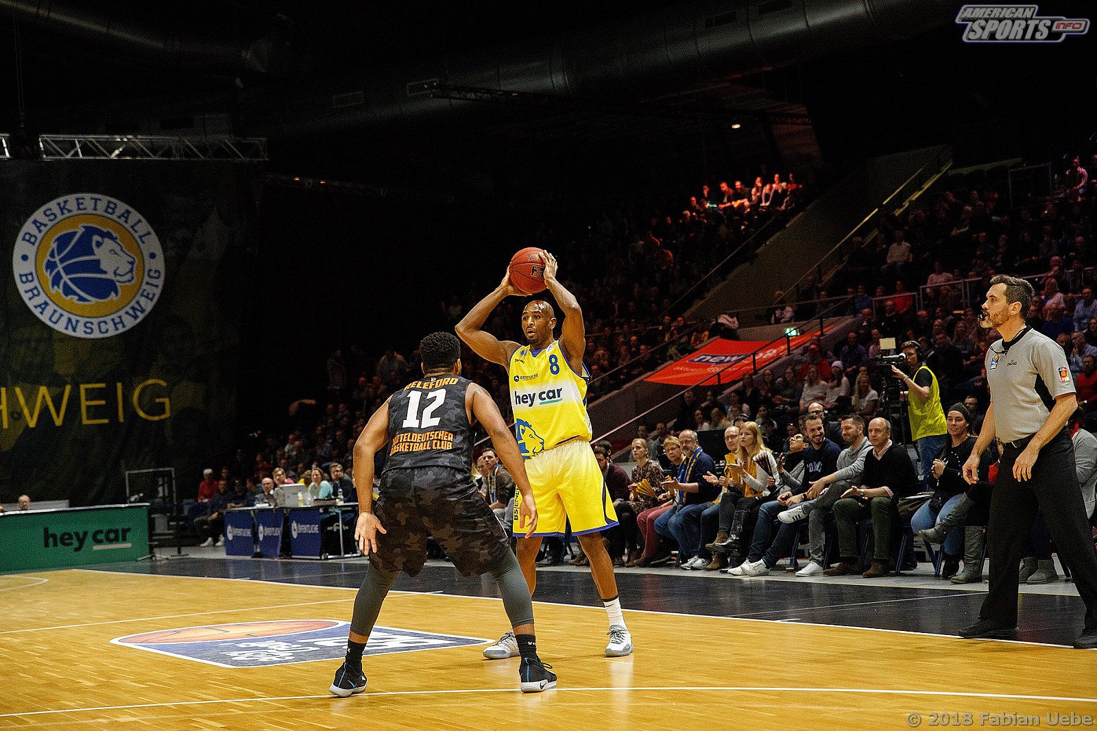 BBL: Basketball Löwen Braunschweig vs Mitteldeutscher BC 75:63 16.11.2018
