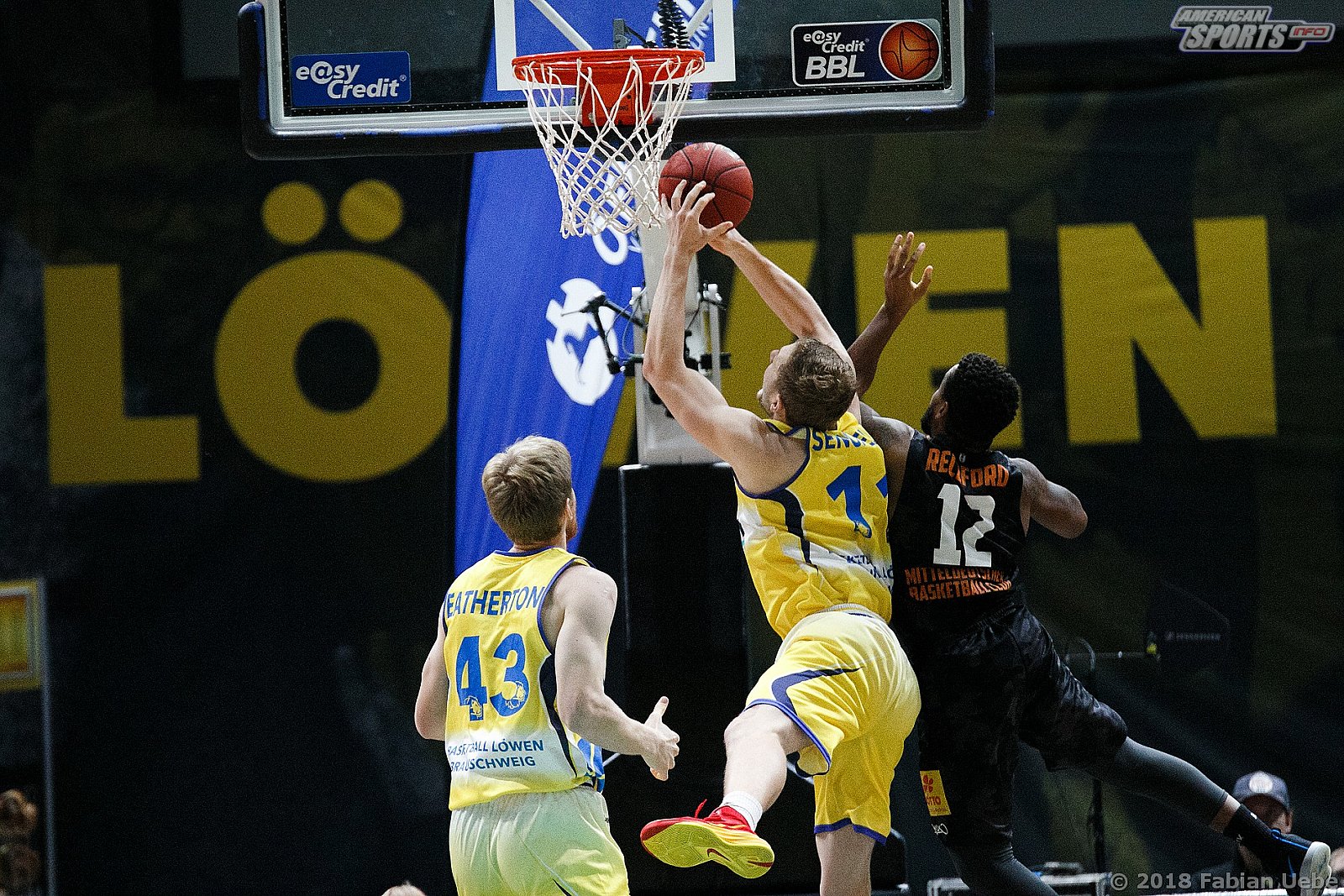BBL: Basketball Löwen Braunschweig vs Mitteldeutscher BC 75:63 16.11.2018