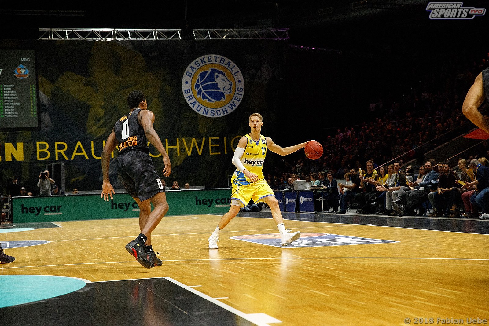 BBL: Basketball Löwen Braunschweig vs Mitteldeutscher BC 75:63 16.11.2018