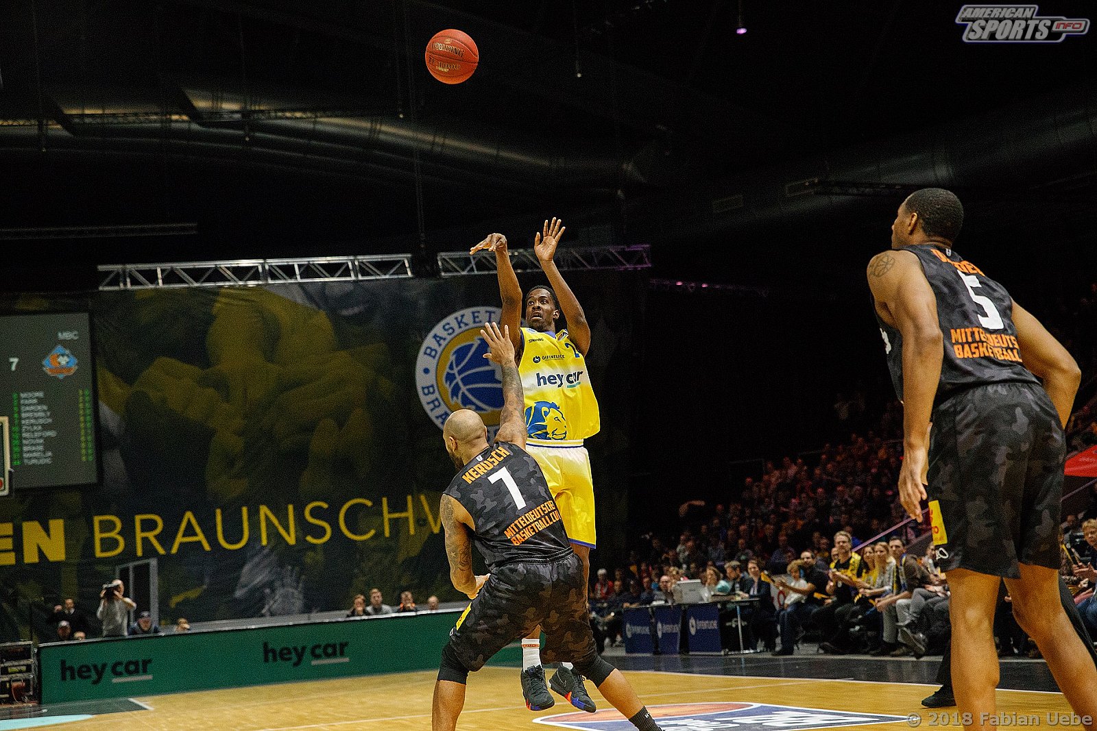 BBL: Basketball Löwen Braunschweig vs Mitteldeutscher BC 75:63 16.11.2018