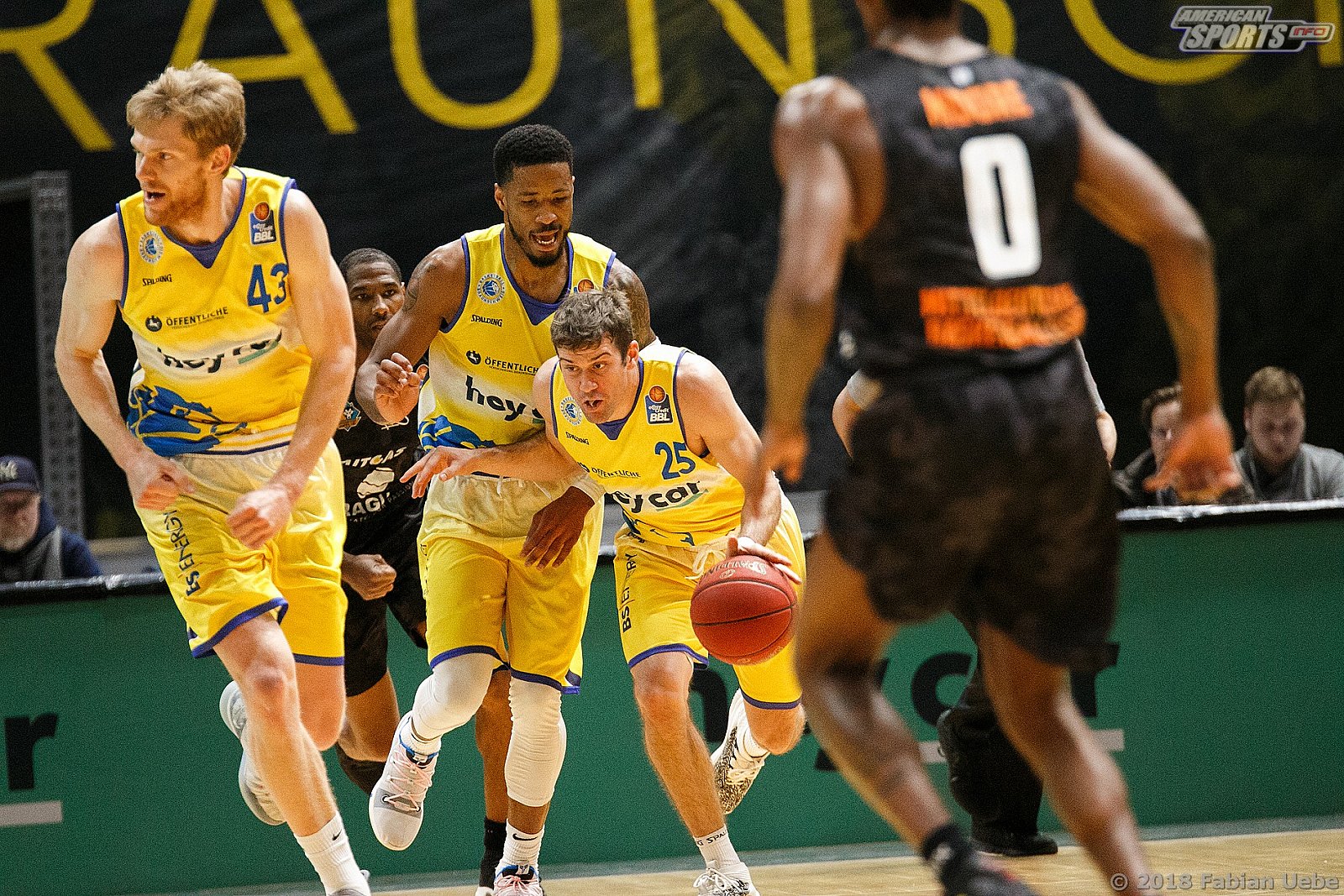 BBL: Basketball Löwen Braunschweig vs Mitteldeutscher BC 75:63 16.11.2018