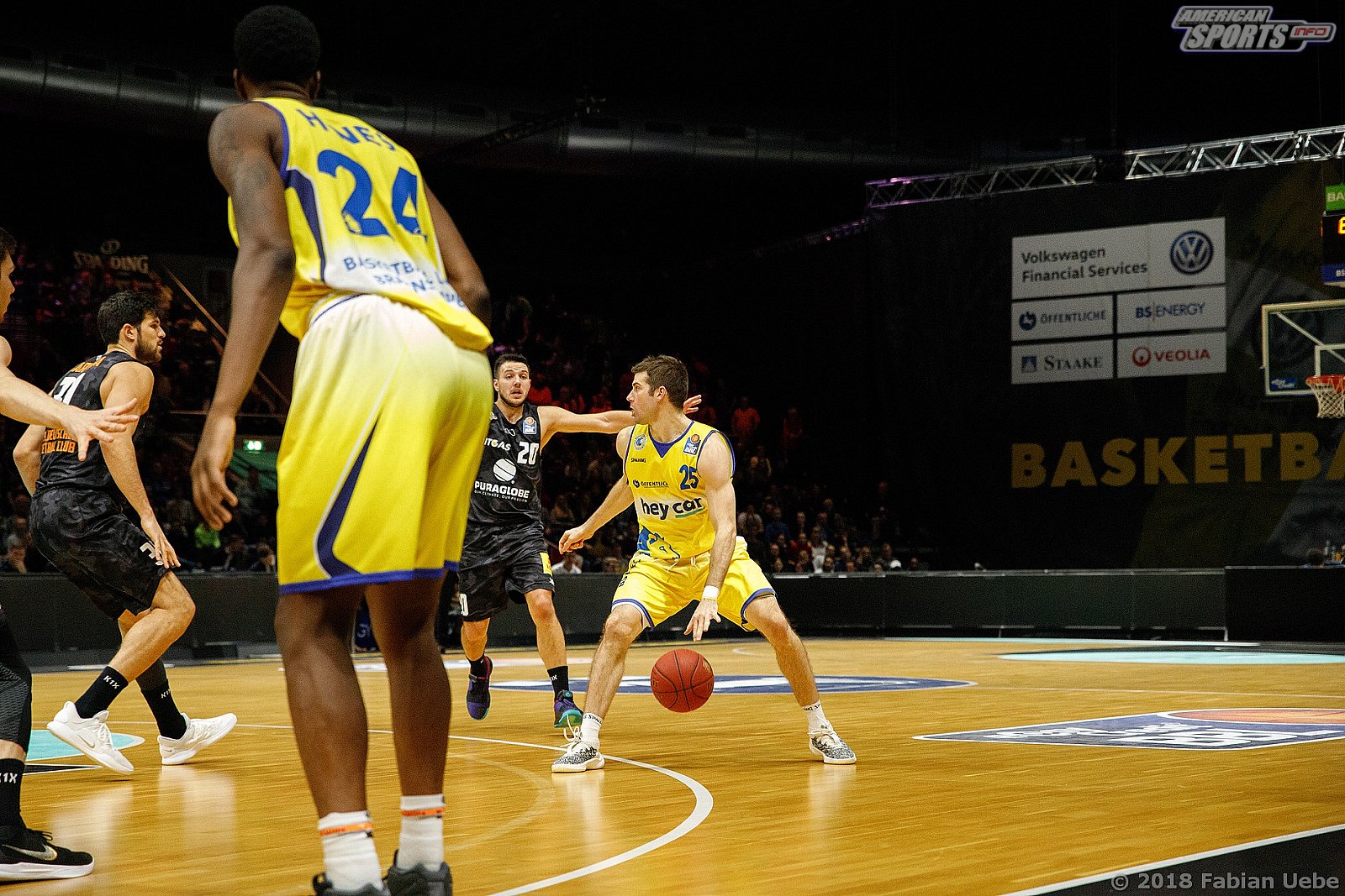 BBL: Basketball Löwen Braunschweig vs Mitteldeutscher BC 75:63 16.11.2018