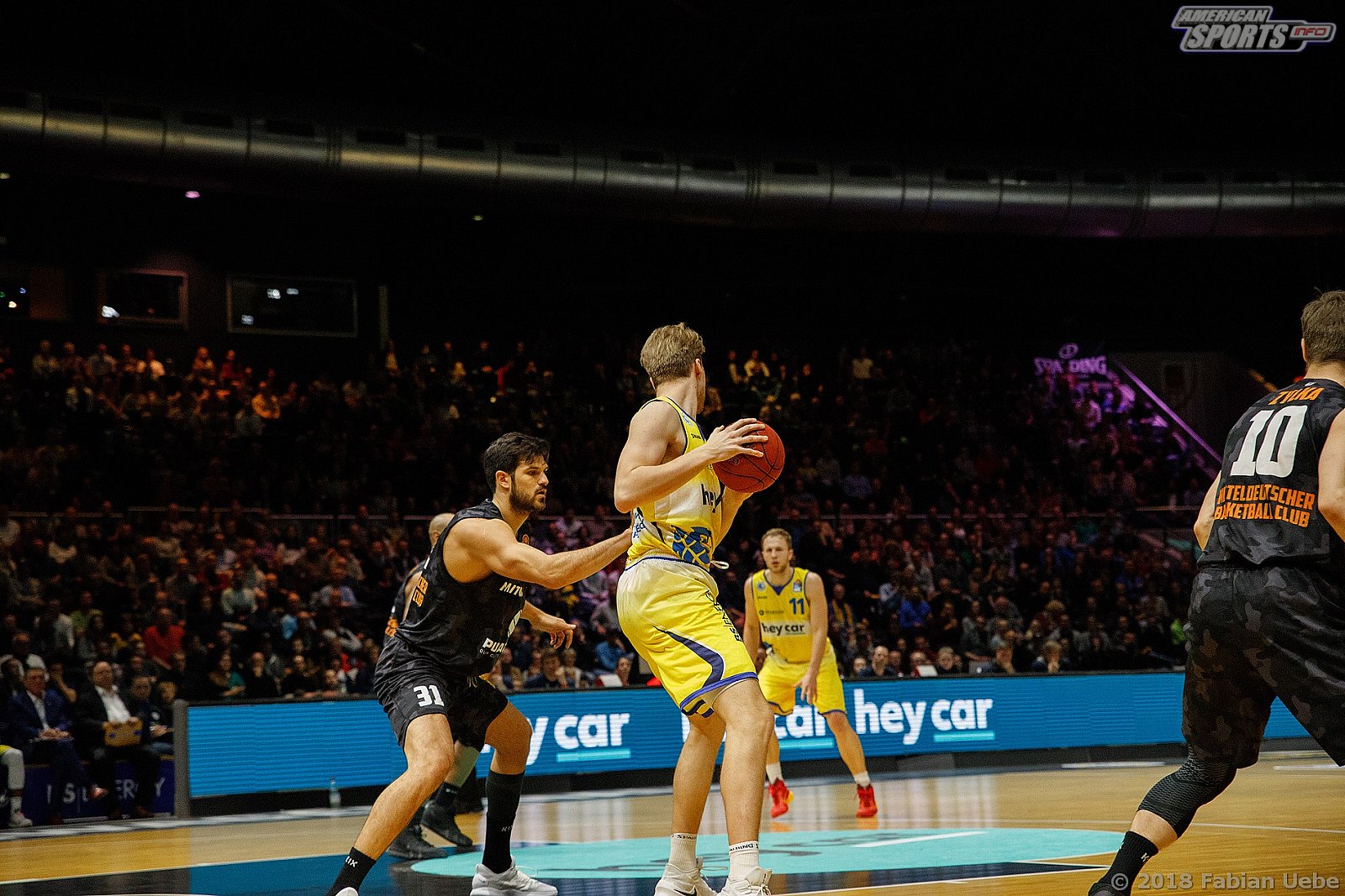 BBL: Basketball Löwen Braunschweig vs Mitteldeutscher BC 75:63 16.11.2018