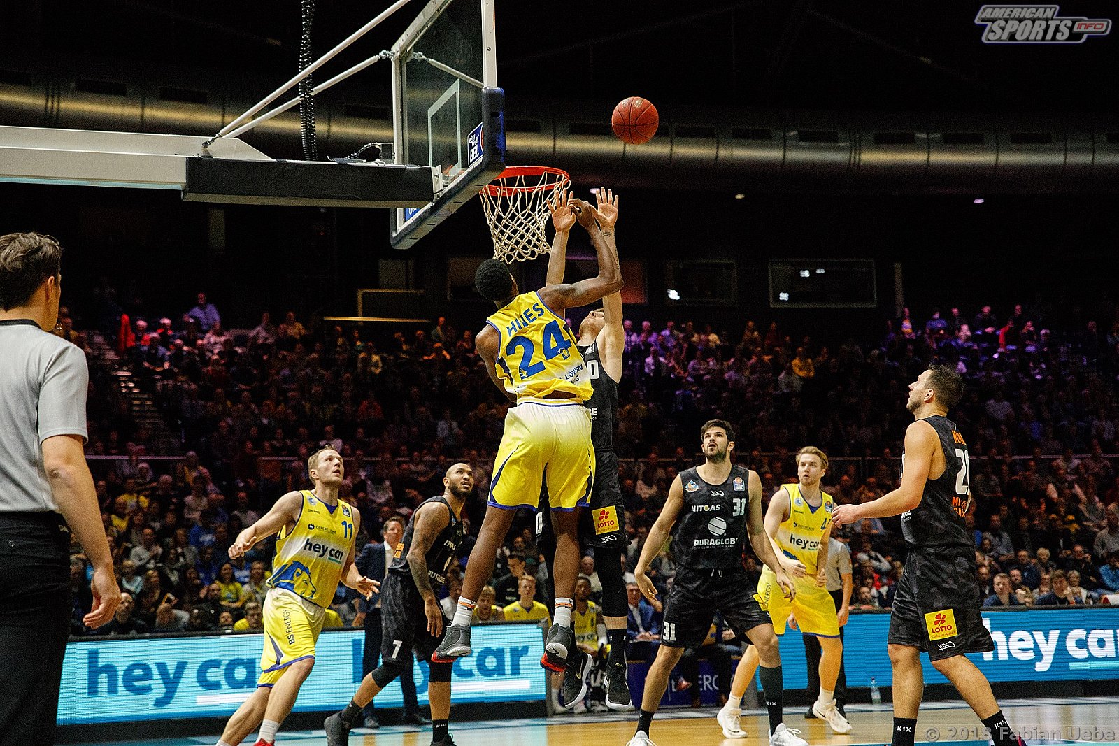BBL: Basketball Löwen Braunschweig vs Mitteldeutscher BC 75:63 16.11.2018