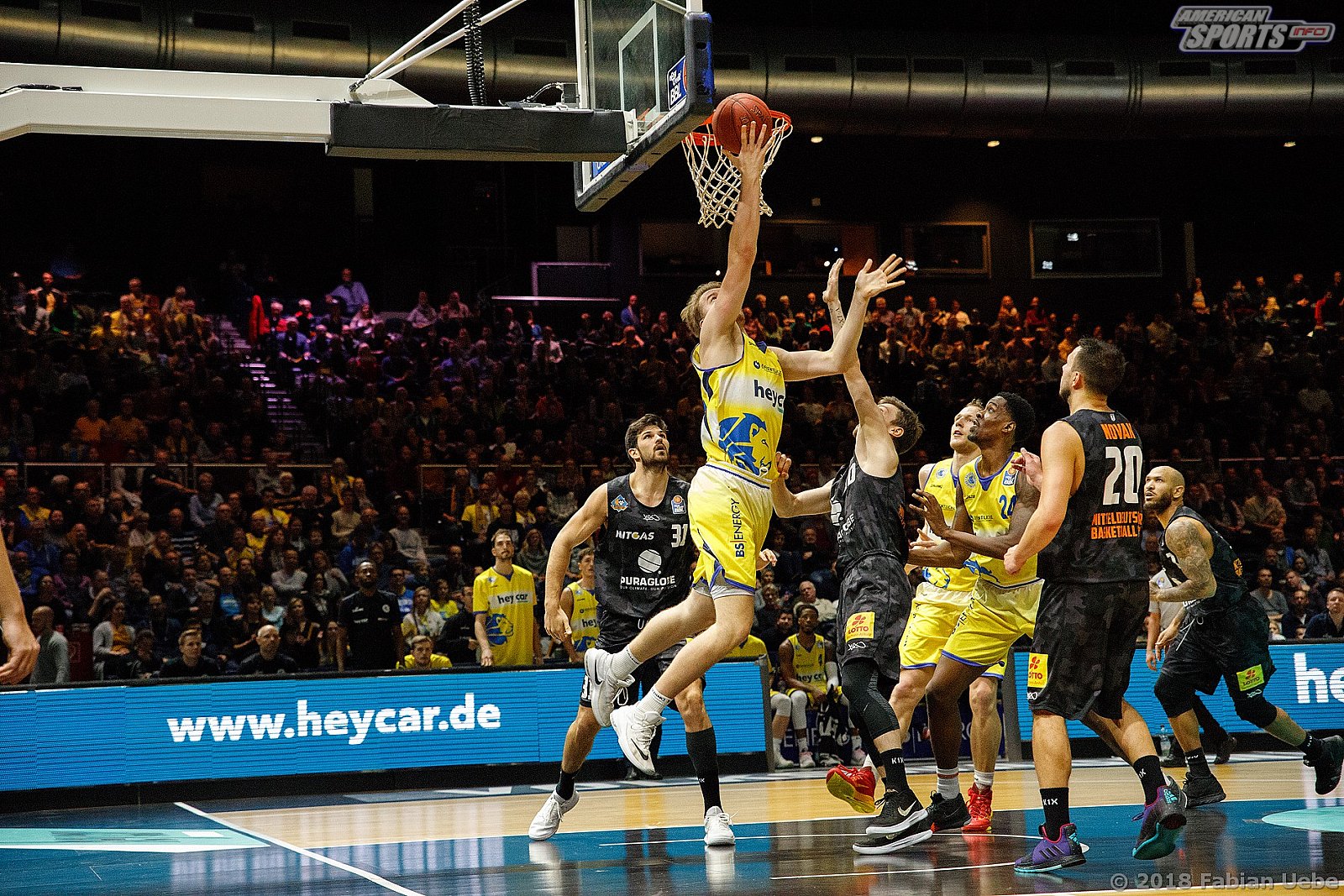 BBL: Basketball Löwen Braunschweig vs Mitteldeutscher BC 75:63 16.11.2018