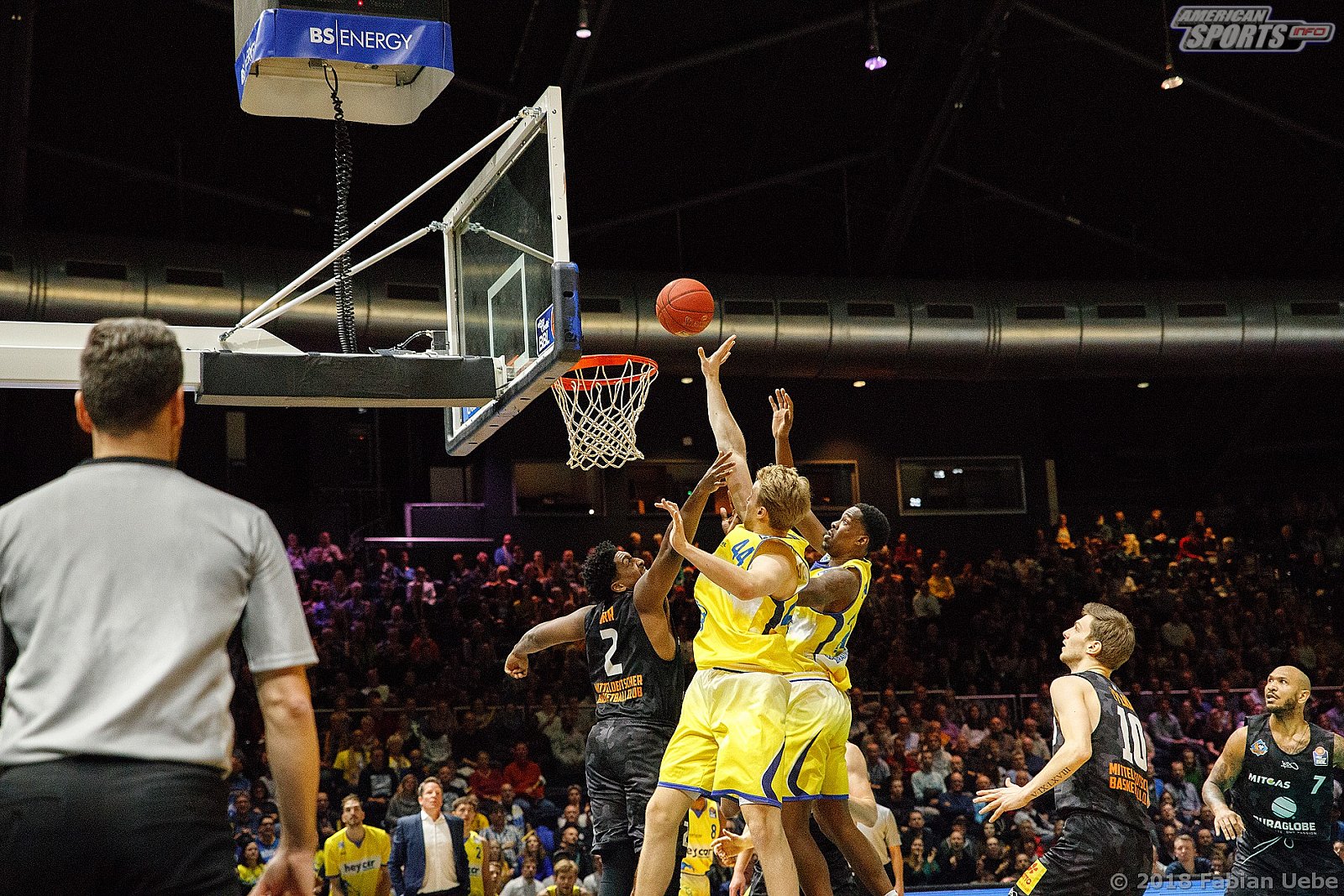 BBL: Basketball Löwen Braunschweig vs Mitteldeutscher BC 75:63 16.11.2018